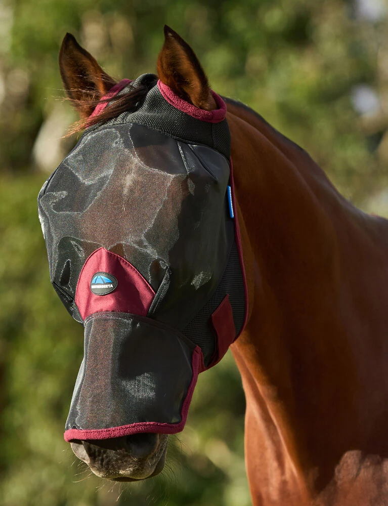 ComFiTec Fine Mesh Fly Mask With Nose