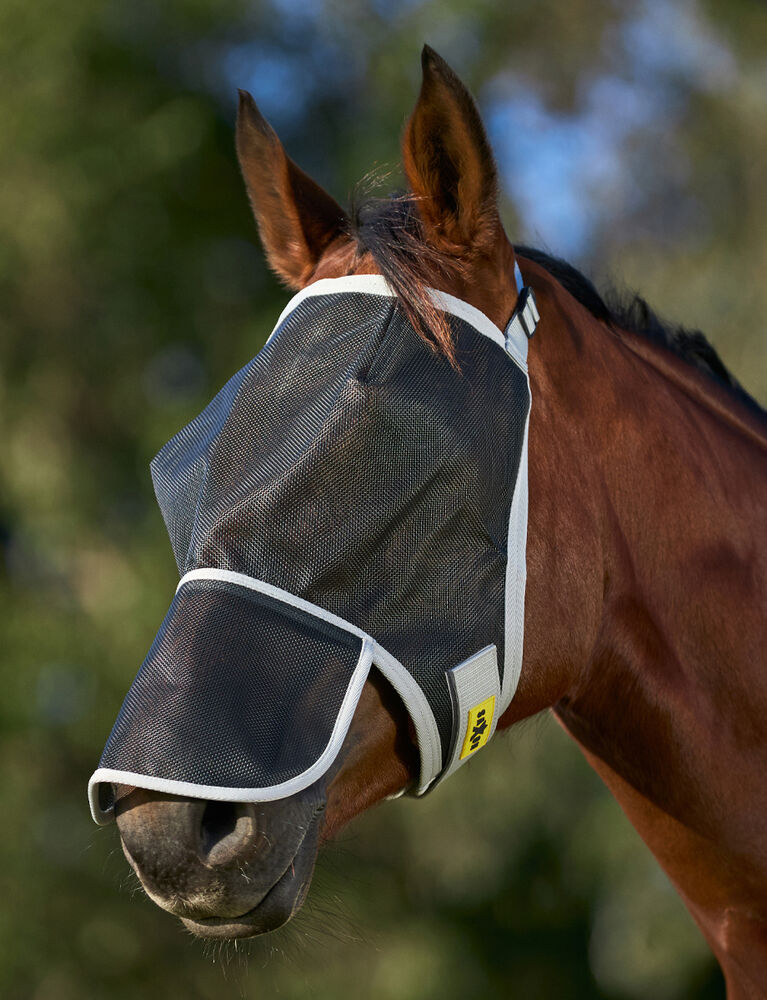 Buzz Away Fly Mask With Nose