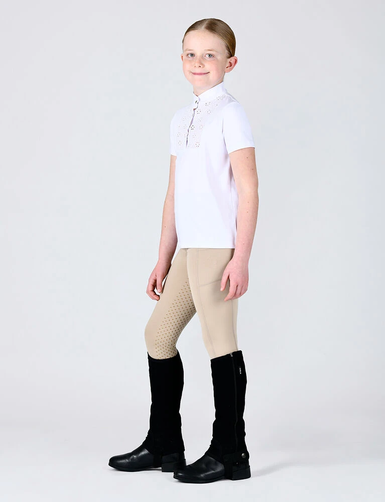 Kids Liza Lace Competition Top