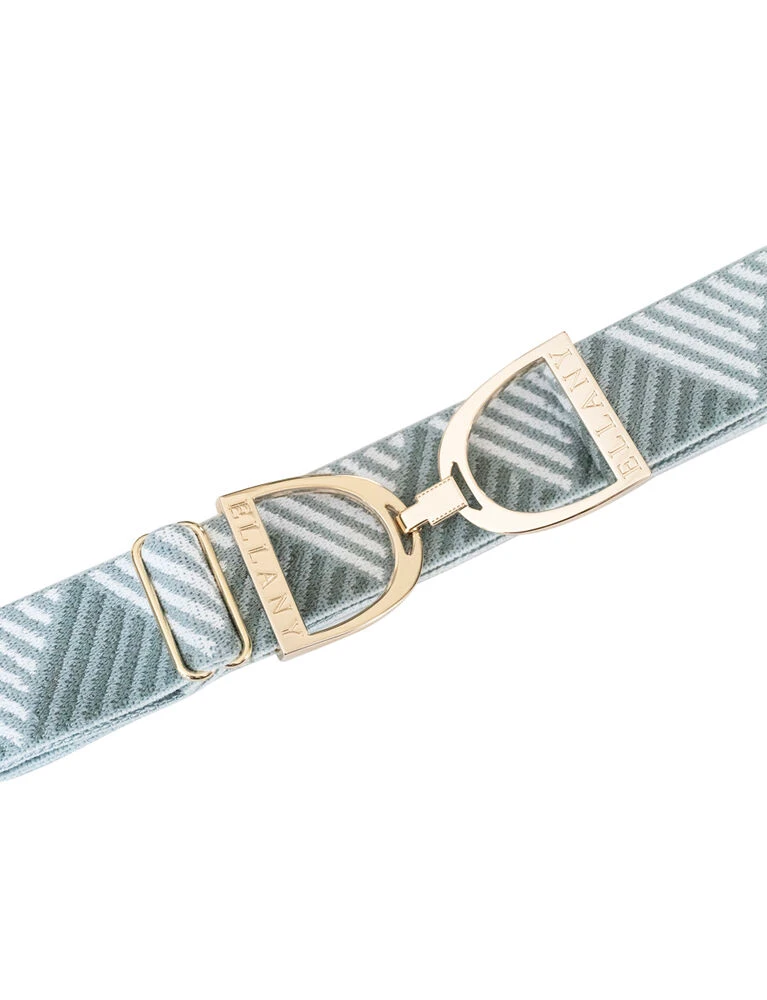 Gold Stirrup Elastic Belt