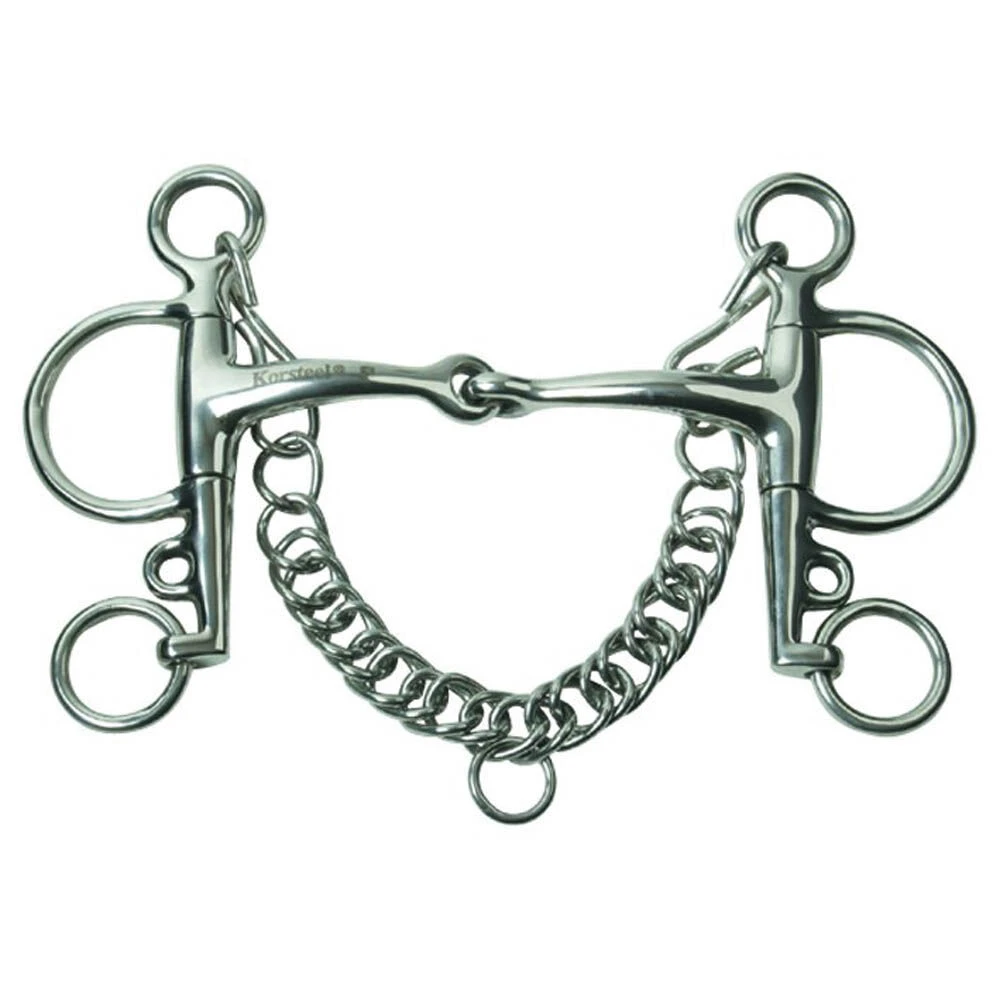 Stainless Steel Jointed Pelham Bit