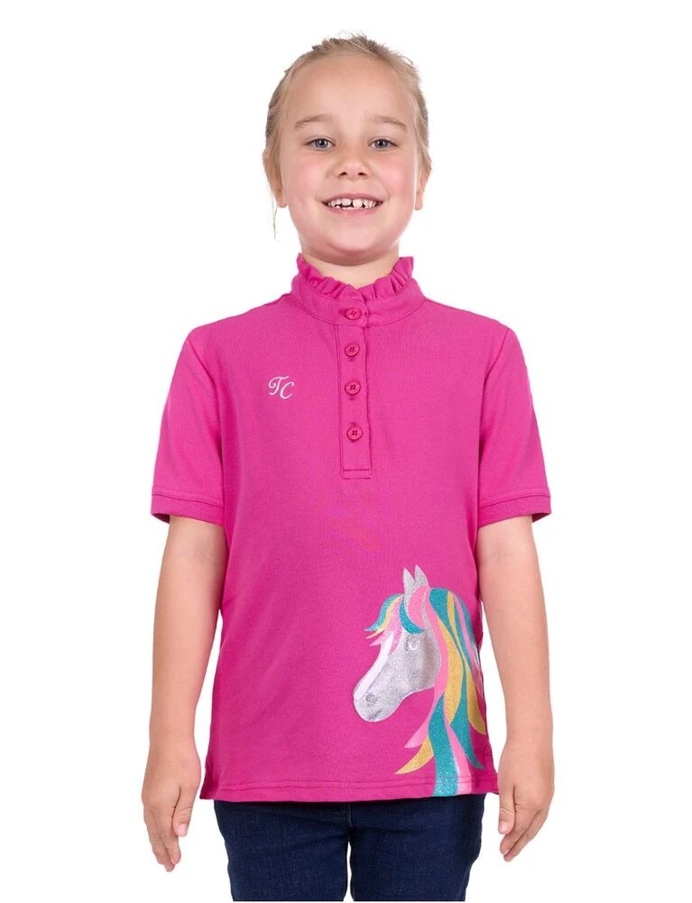 Girls Dorra Short Sleeve Polo