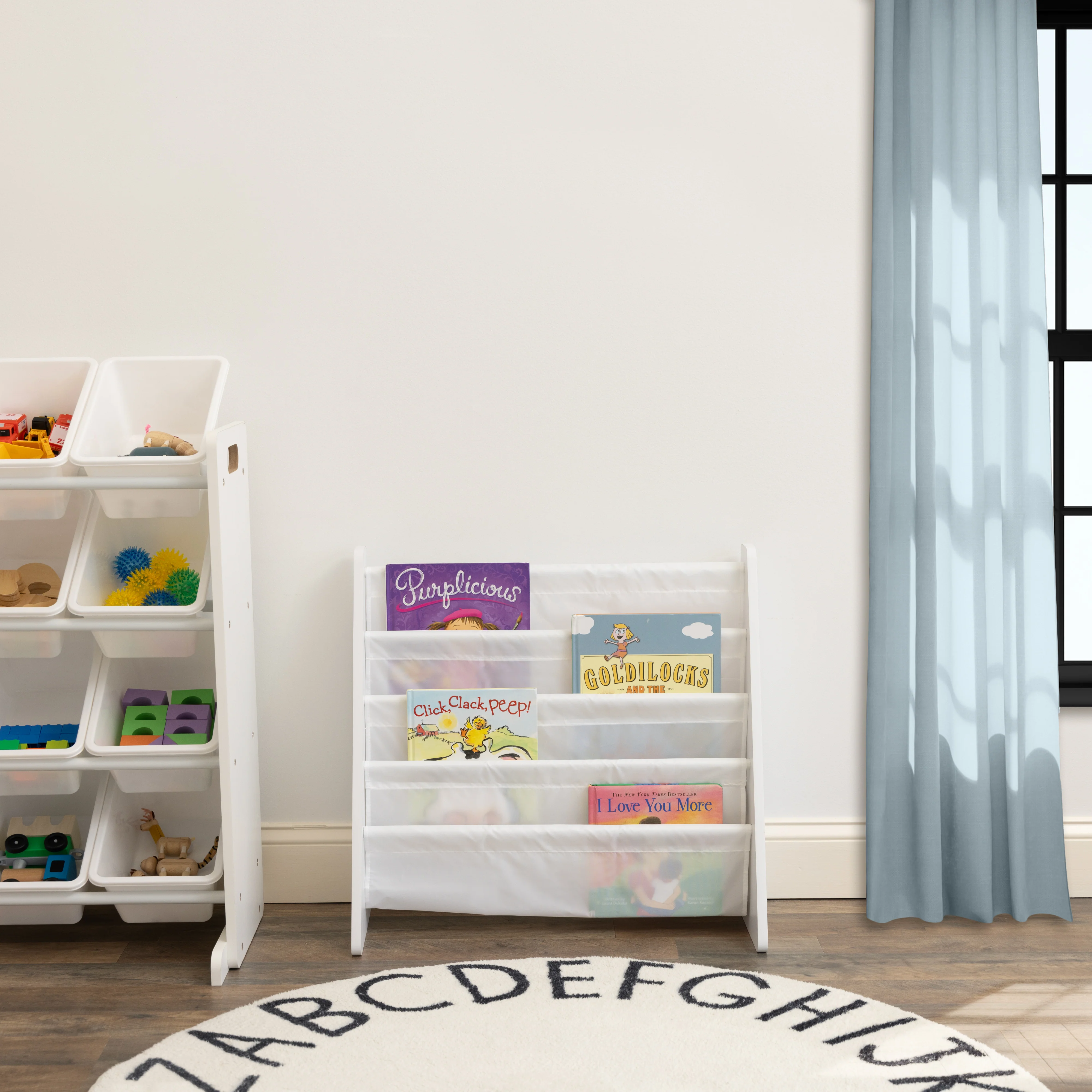 Cambridge White Book Rack