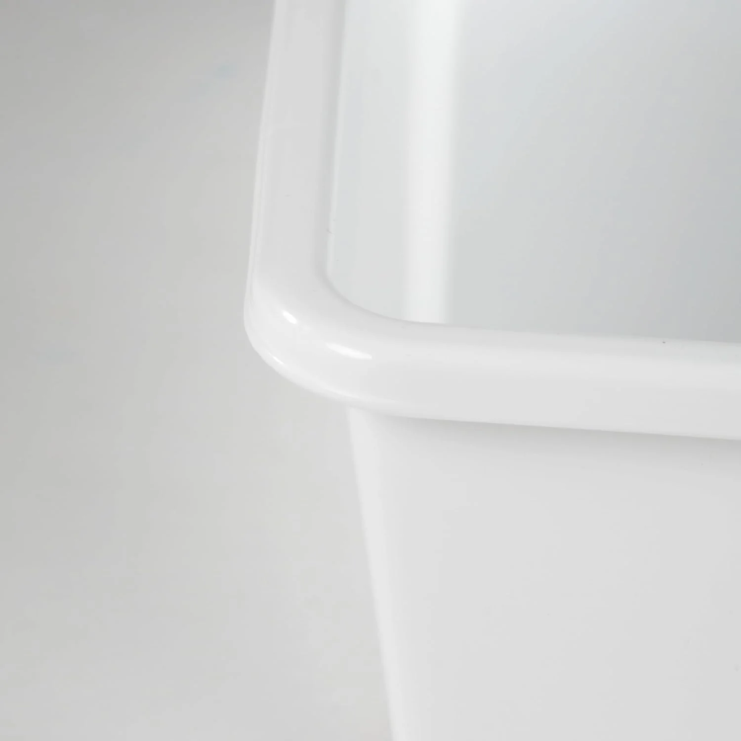 Humble Crew Standard Plastic Storage Bins, Set of 12, White, 12