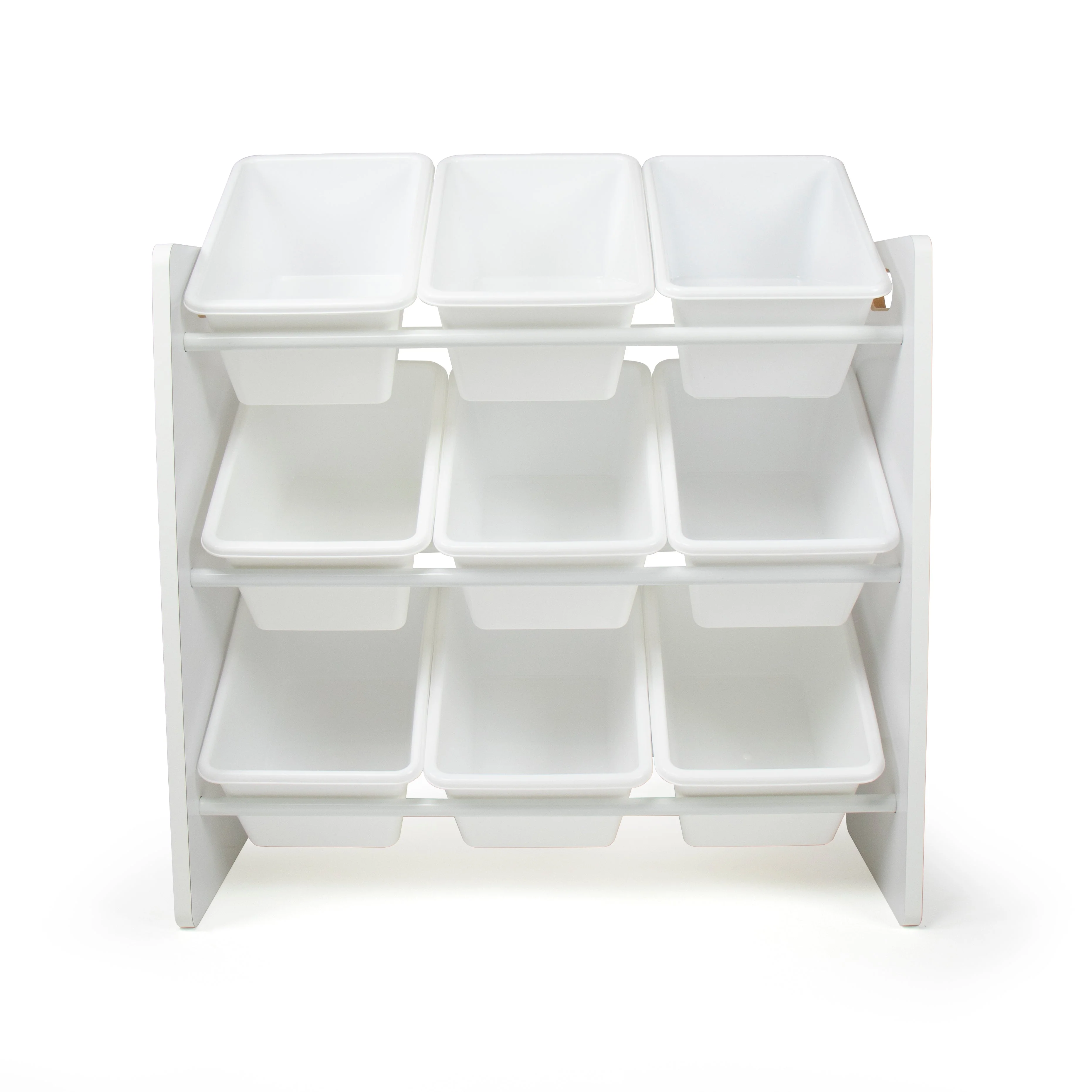 Cambridge  White Toy Storage Organizer with 9 Storage Bins
