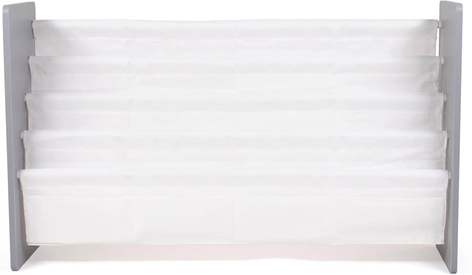 Inspire Extra Large Kids 4 Tier Bookrack with 4 Front Pockets for Smaller Books