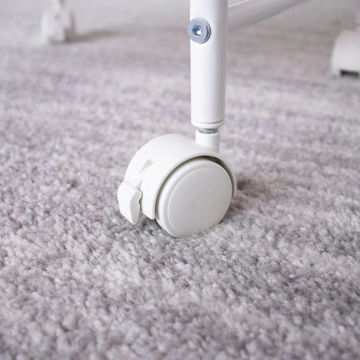 Humble Crew Essentials 8 Drawer Rolling Storage Cart with Wheels, Pink