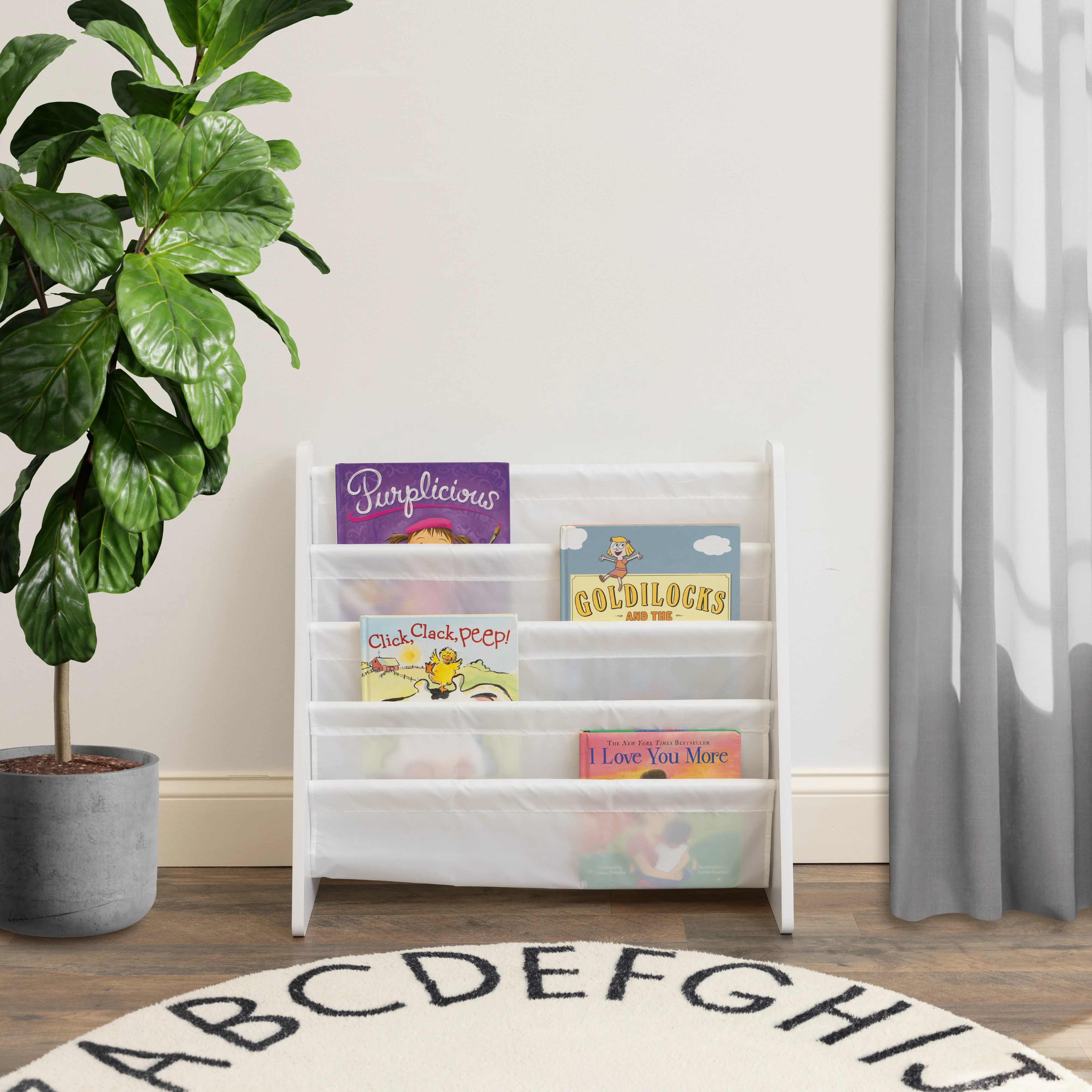 Cambridge White Book Rack