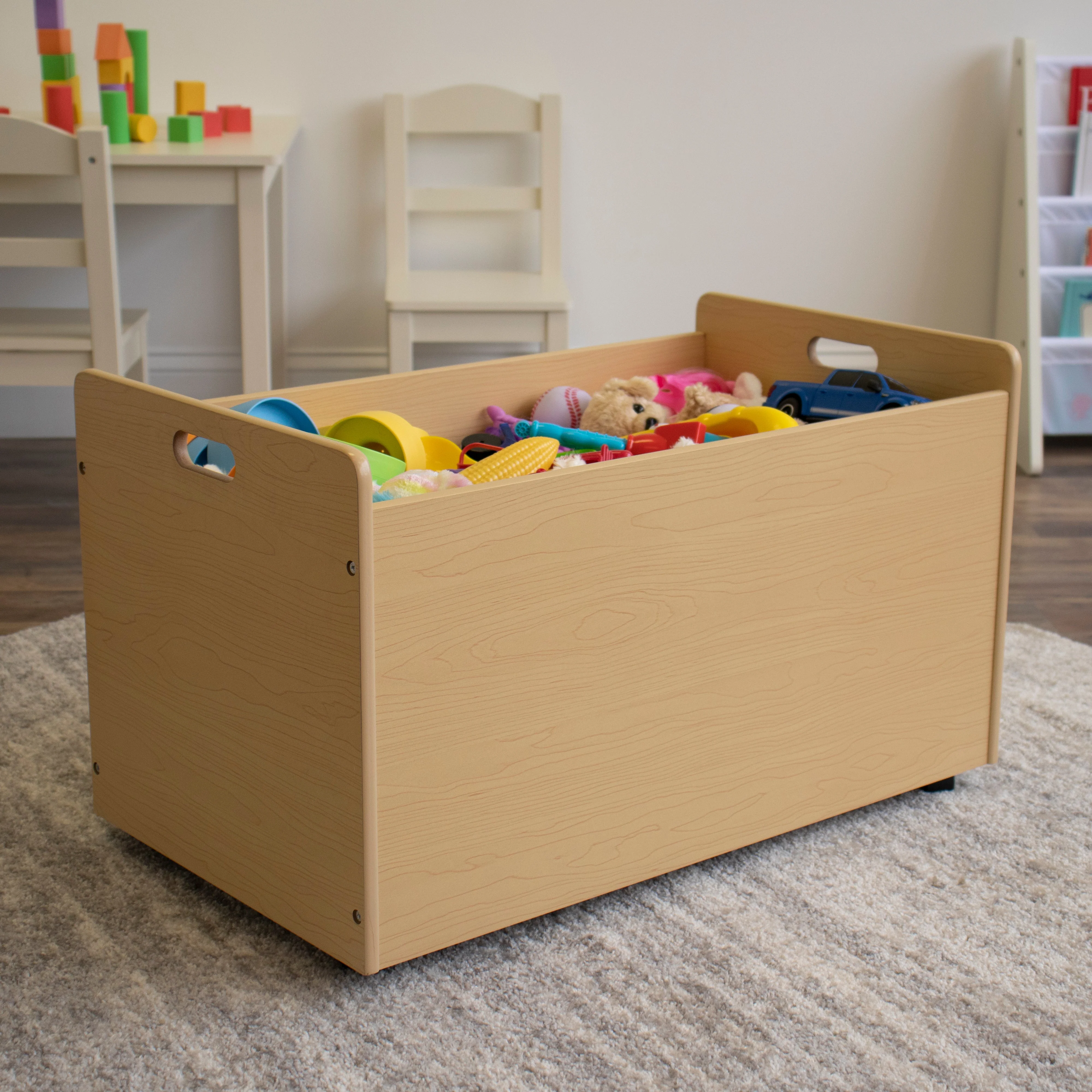 Rolling Toy Box