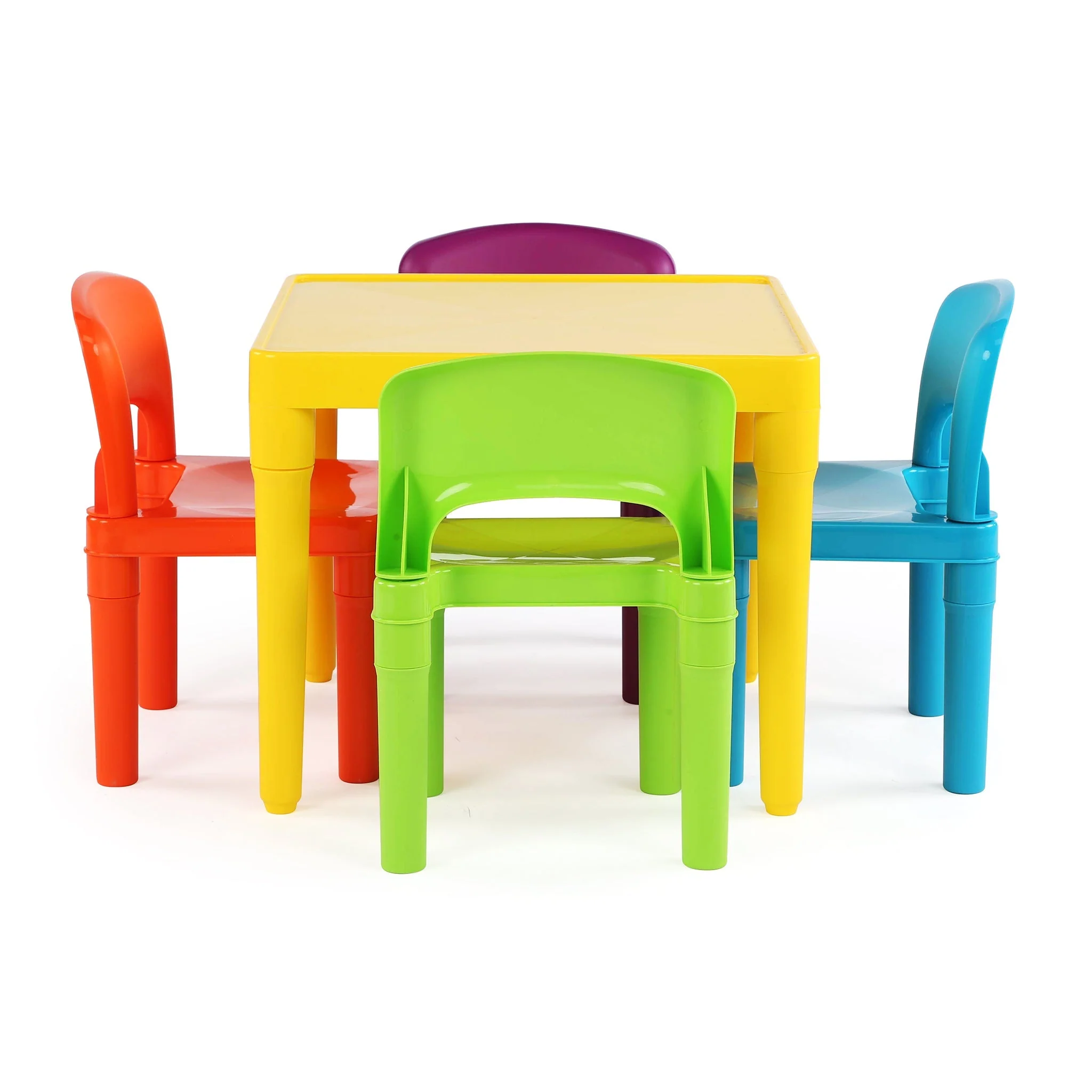 Playtime Plastic Activity Table with 4 Chairs
