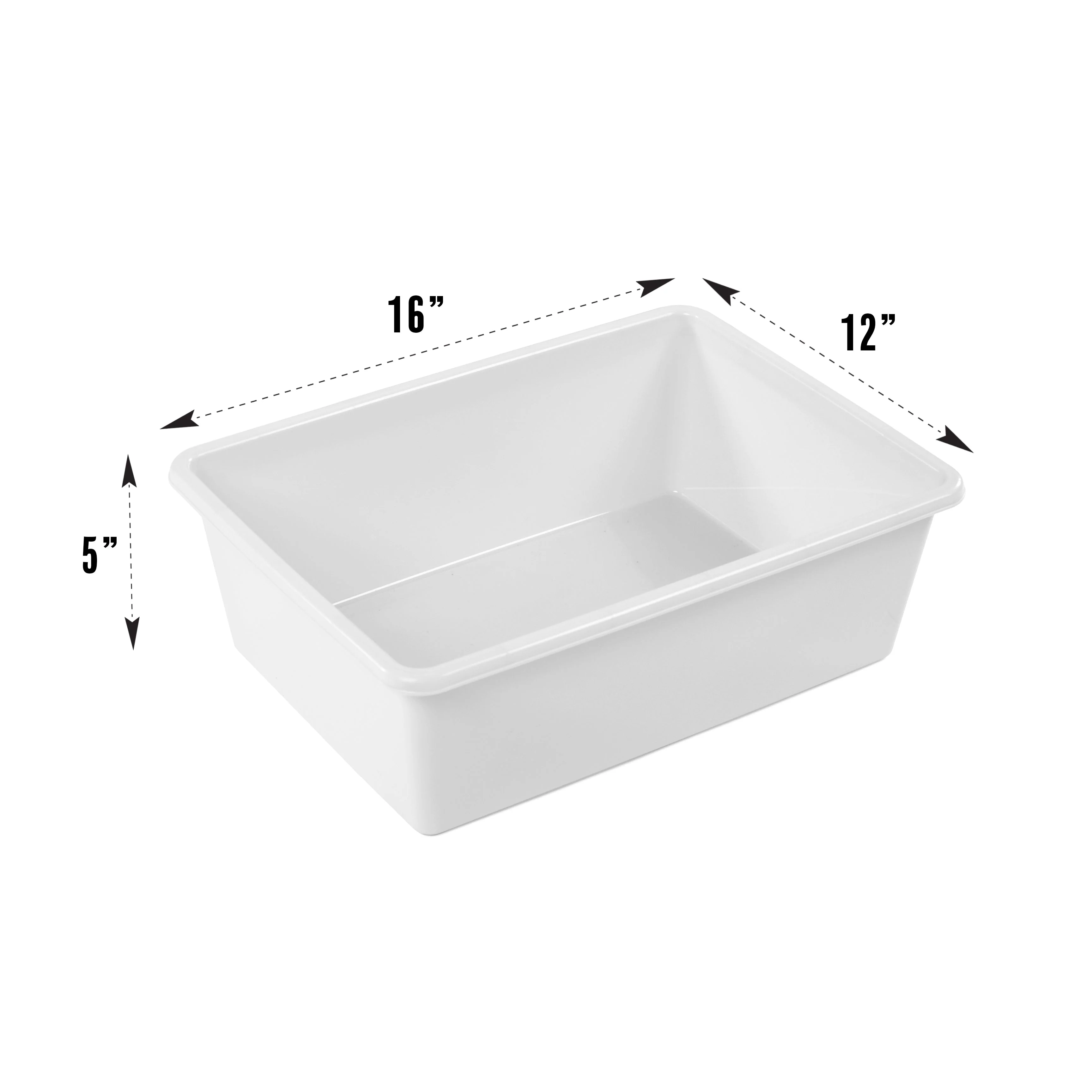 White Bin 4Pack Large