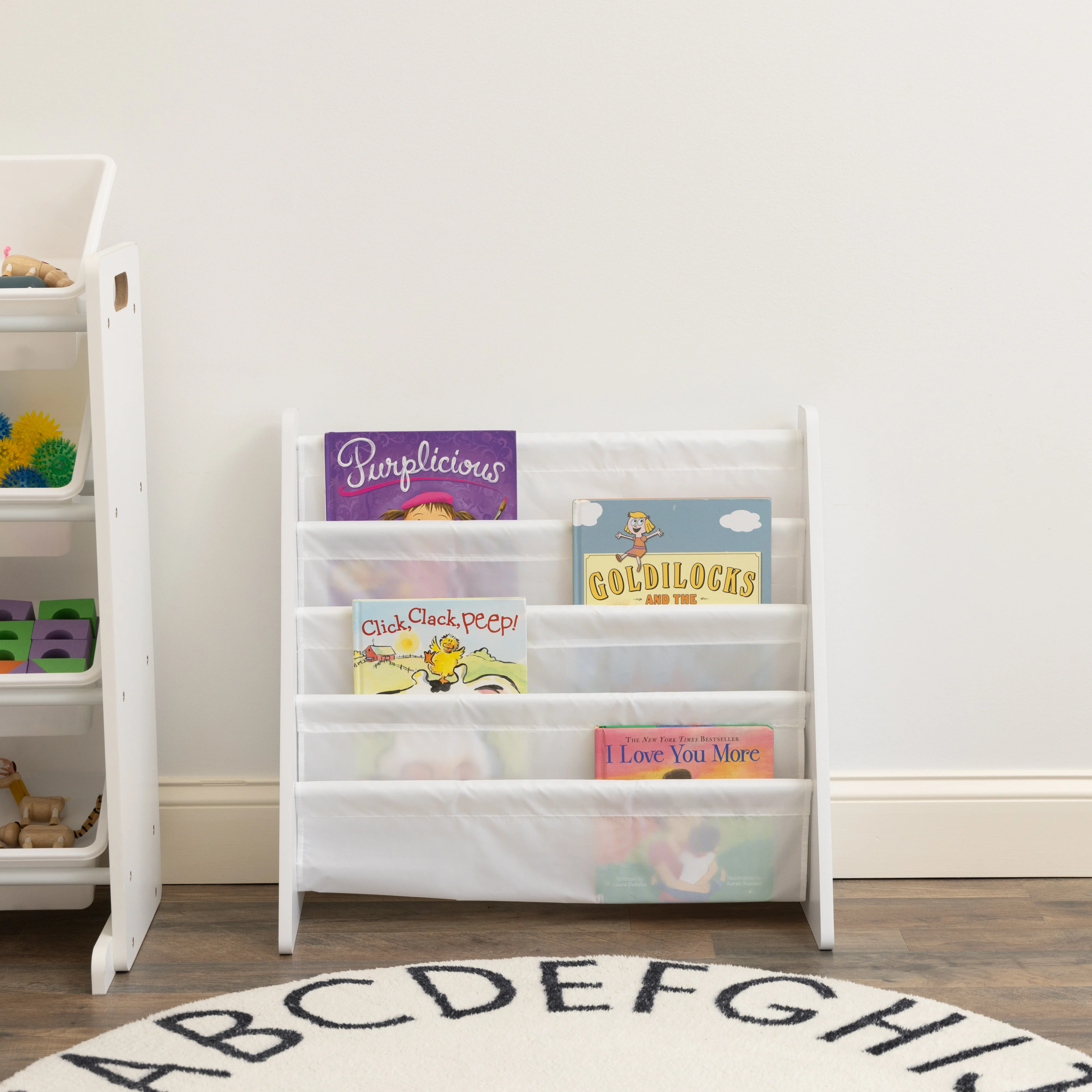 Cambridge White Book Rack