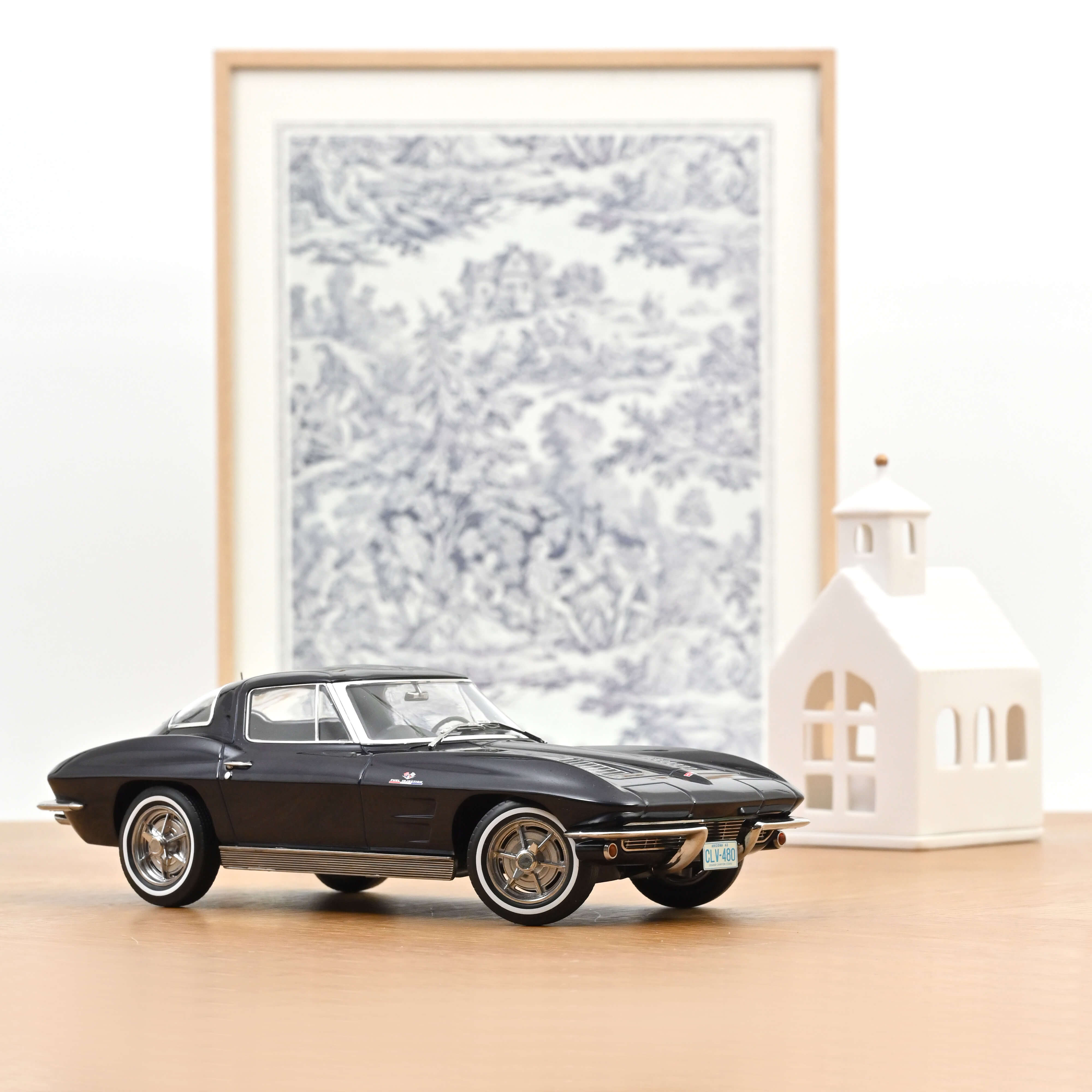 Chevrolet Corvette Sting Ray 1963 Daytona Blue 1:18 - 200pcs