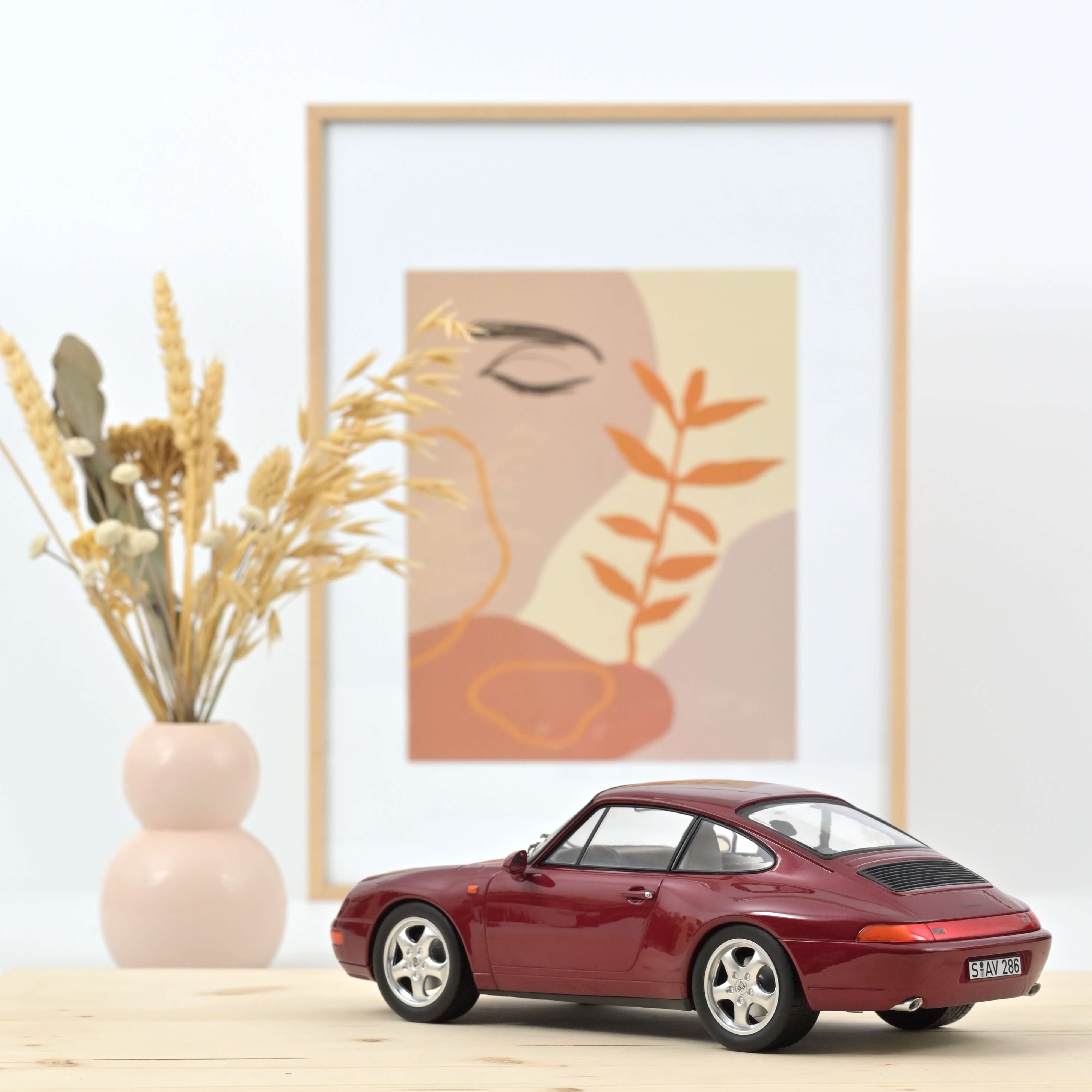 Porsche 911 Carrera 1994 Red metallic 1:18 - 200pcs