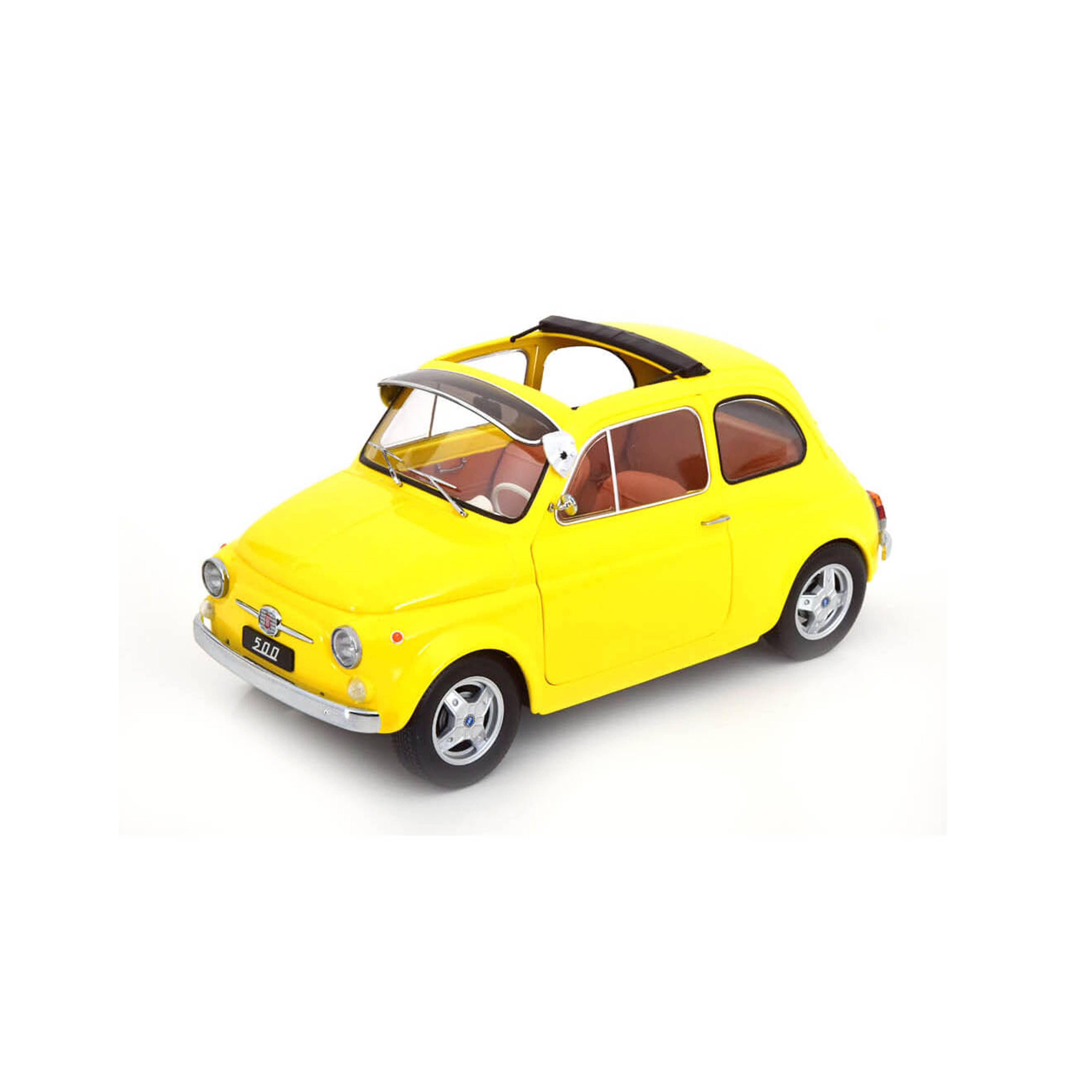 Fiat 500 F Custom 1968 Yellow 1:12