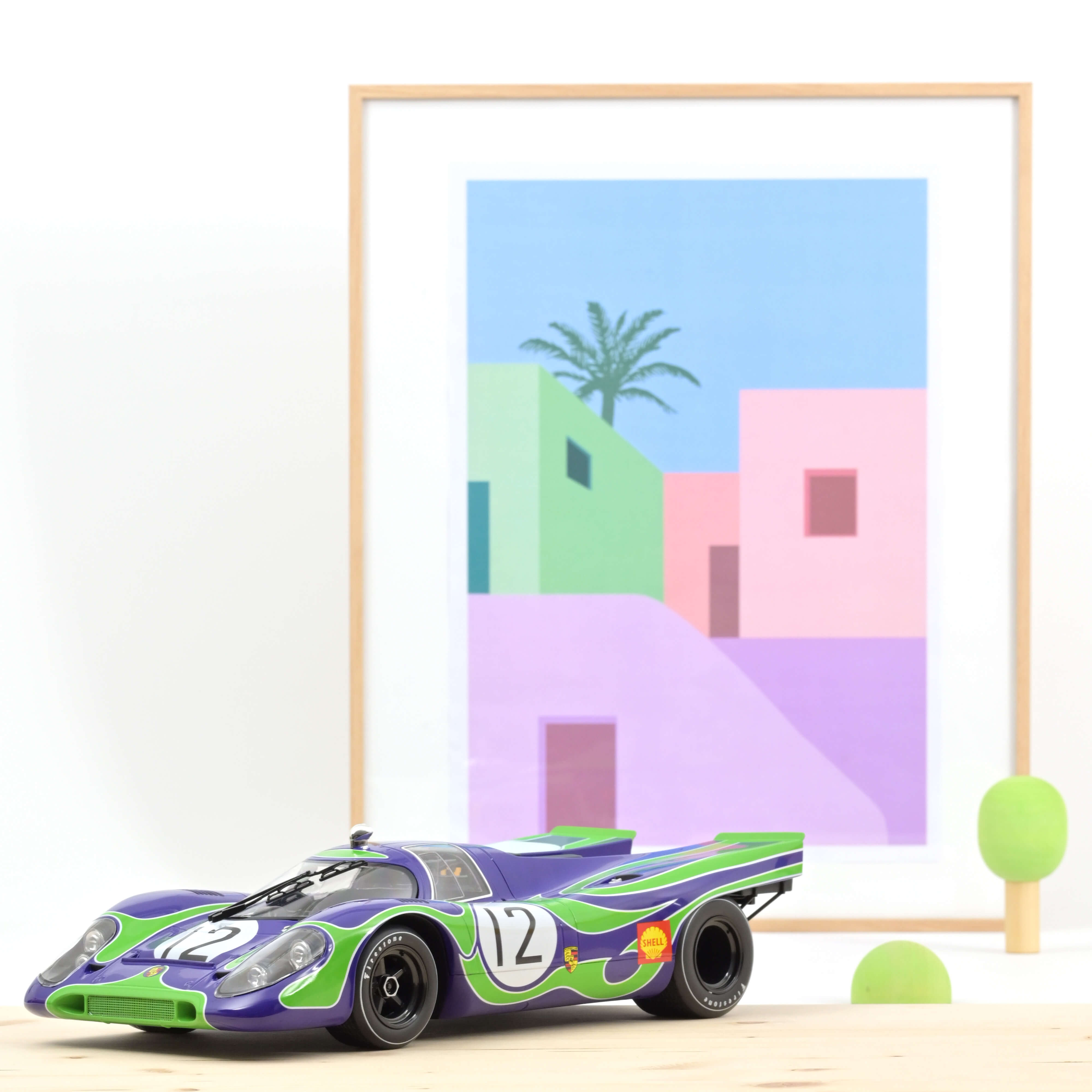 Porsche 917K Hockenheim 1970 12 Van Lennep 1:12 - 200pcs