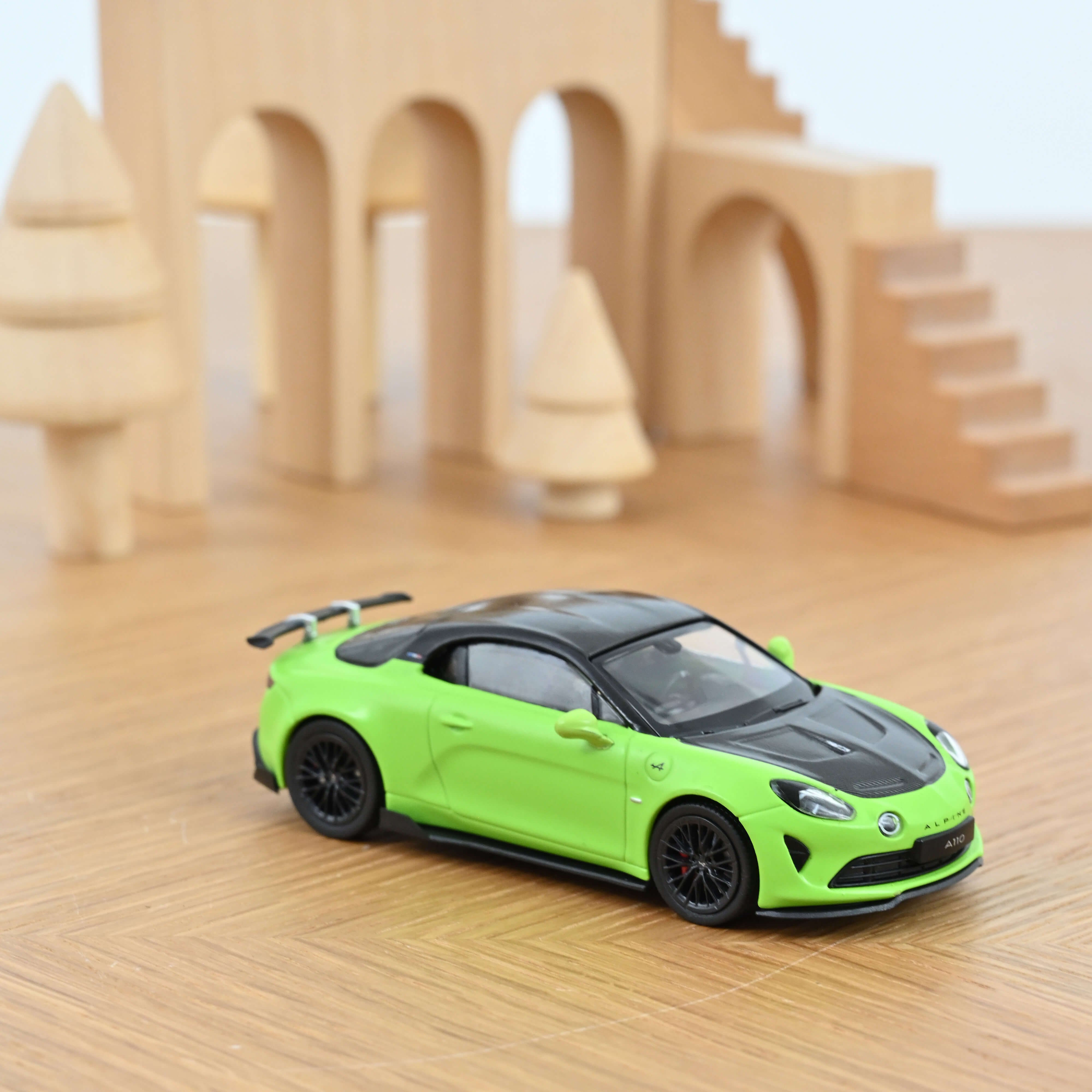 Alpine A110 R Turini 2025 Matte Acide Green 1:43