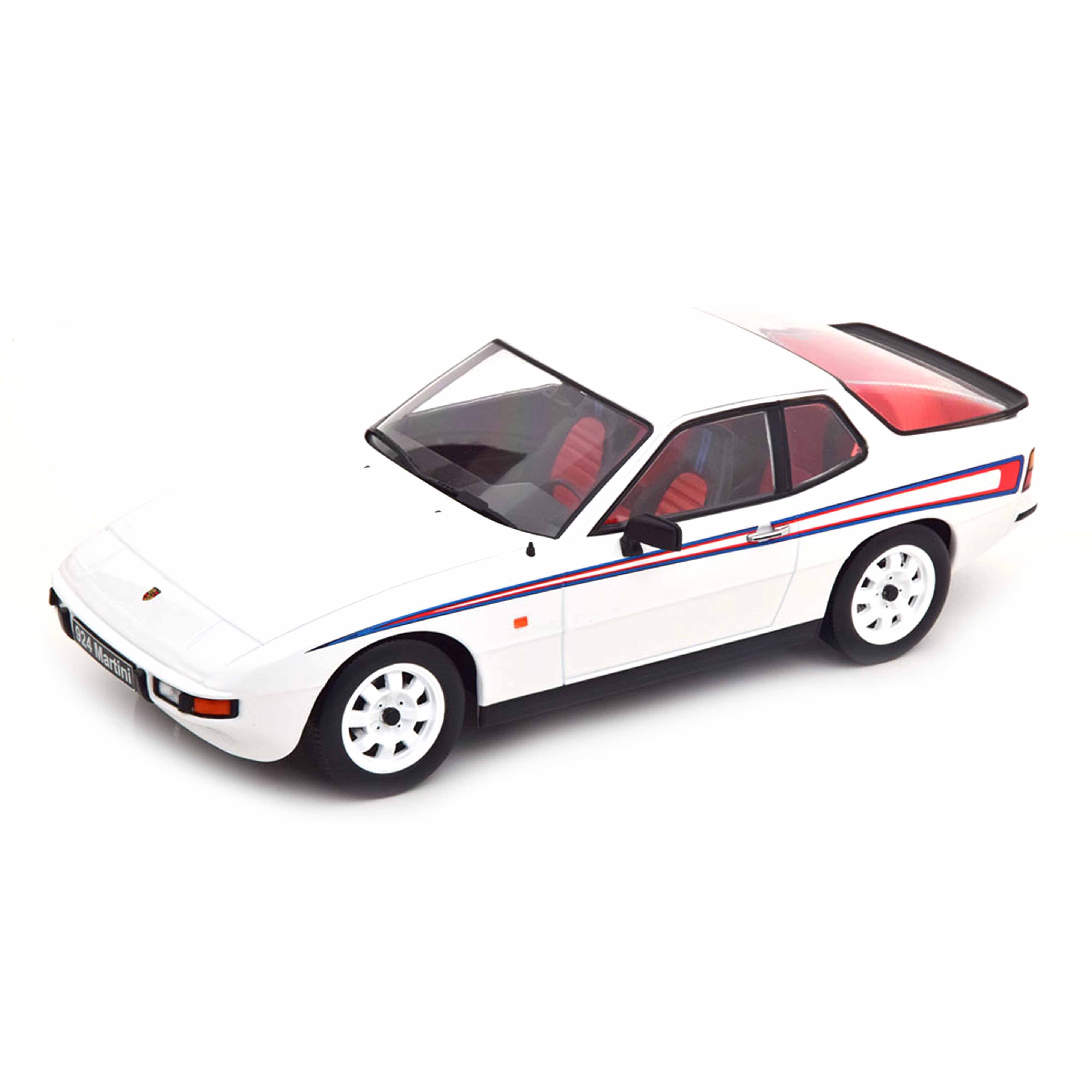 Porsche 924 Martini 1985 White/Red/Blue 1:18