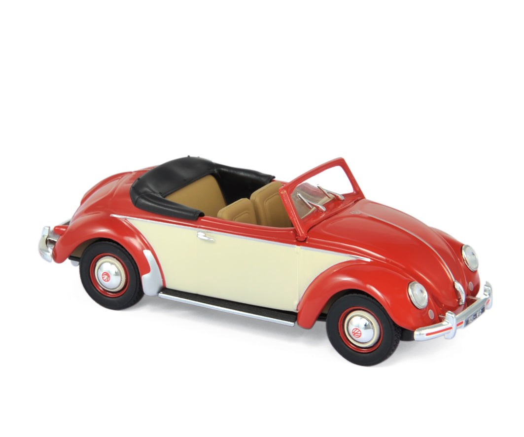 VW Hebmüller 1949 Red and Creme 1:43