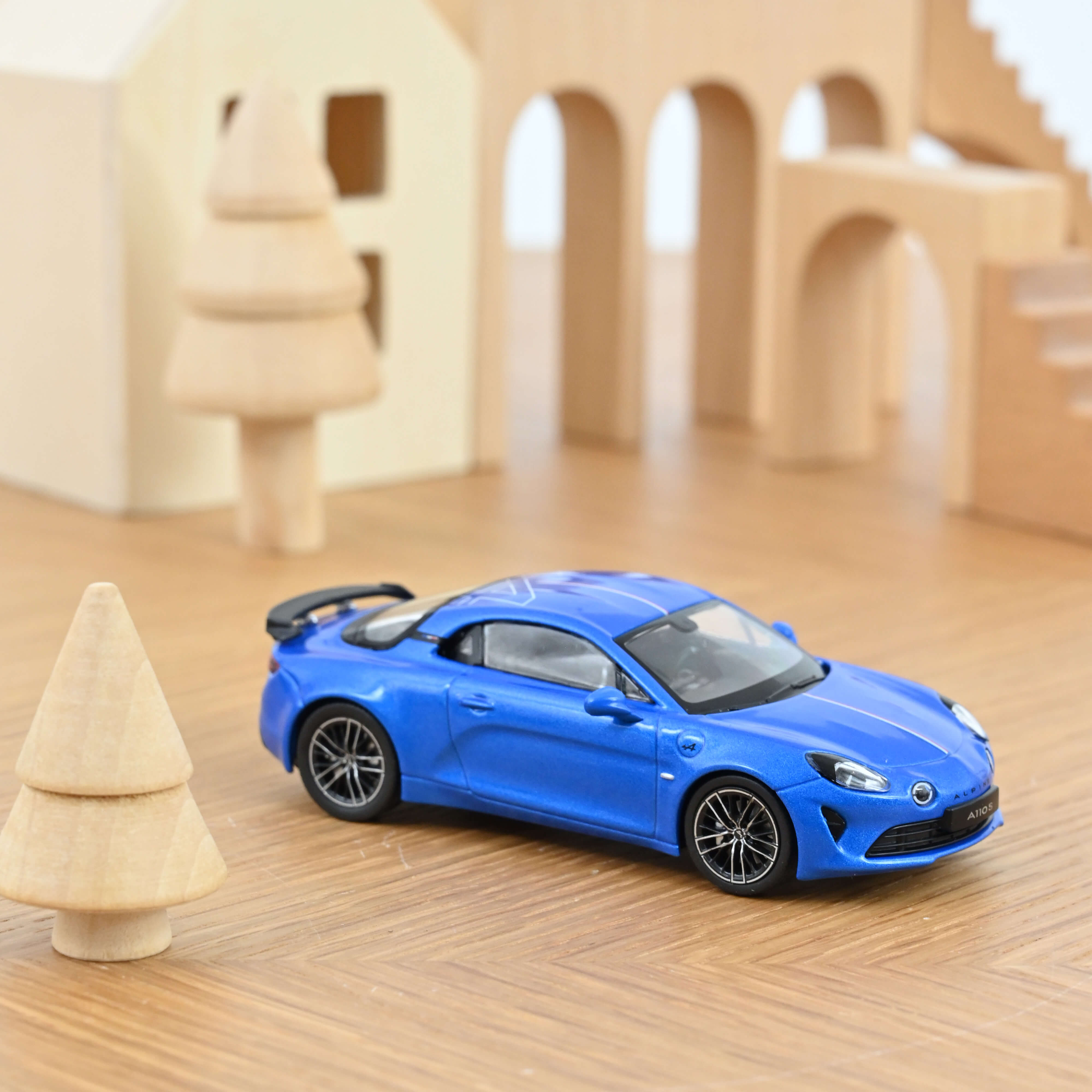Alpine A110 S Pack Aero French Signature 2023 Alpine Blue 1:43