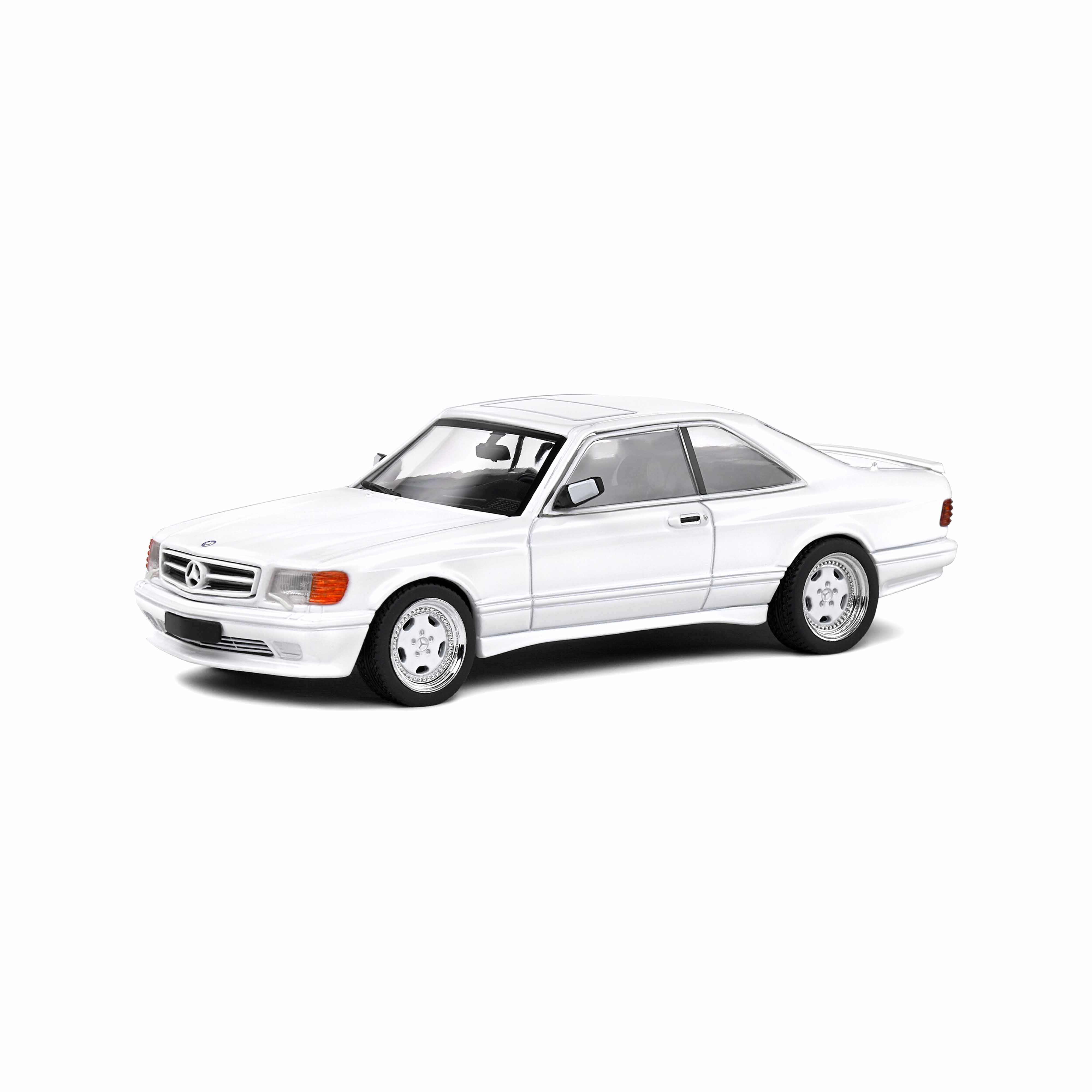 Mercedes-Benz SEC 560 AMG Widebody Classic White 1990 1:43