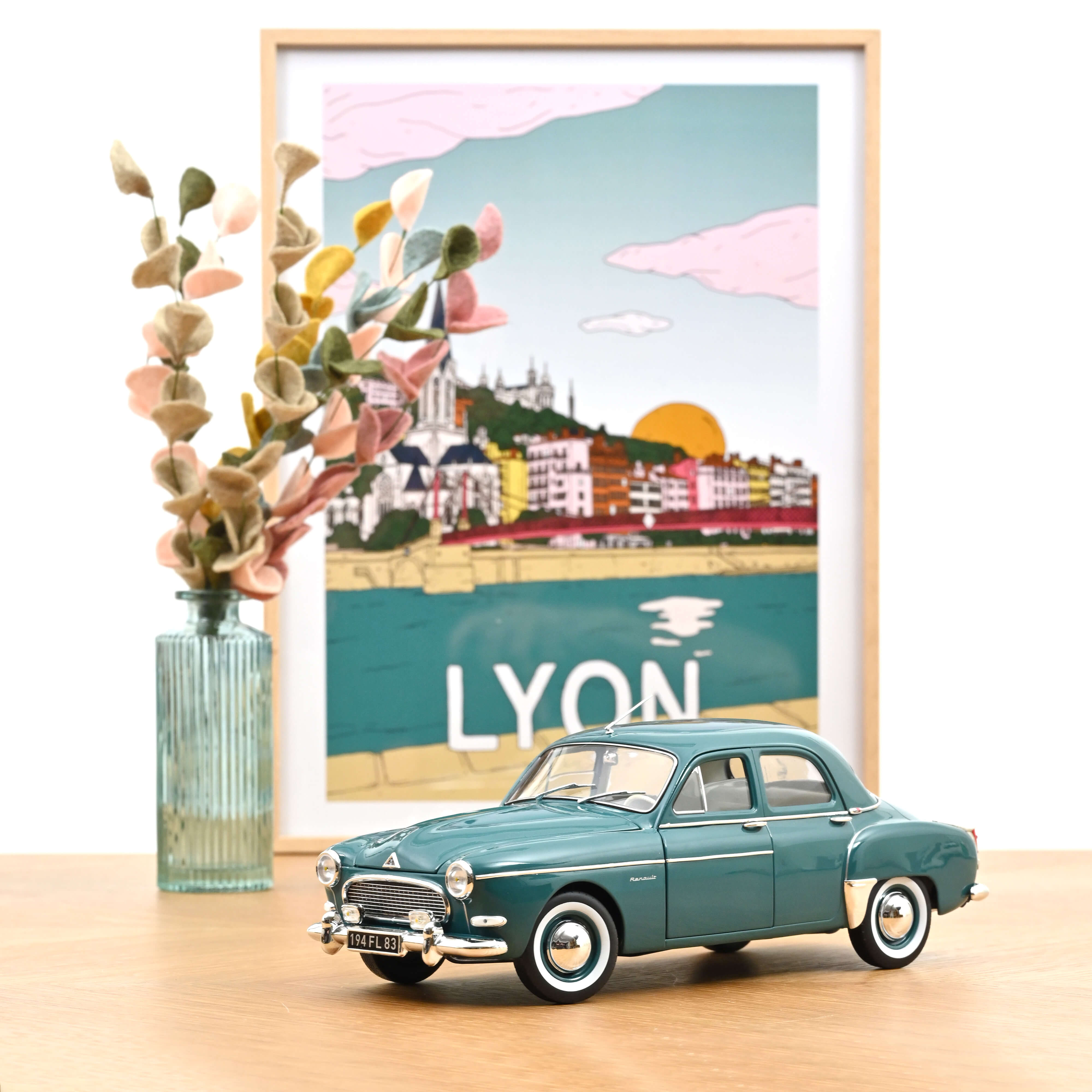 Renault Fregate 1960 Sevigne Green 1:18