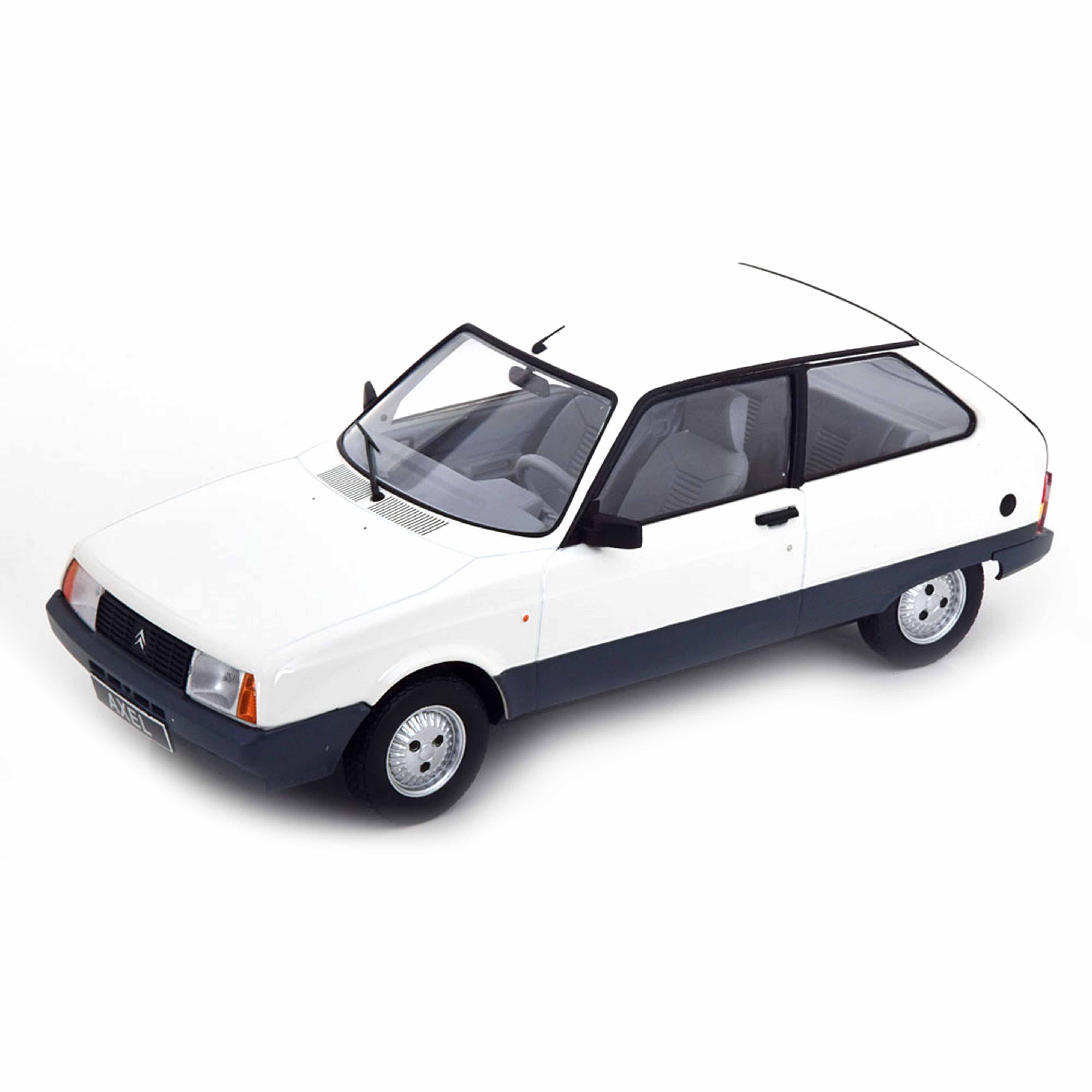 Citroën Axel 12 TRS 1990 White 1:18