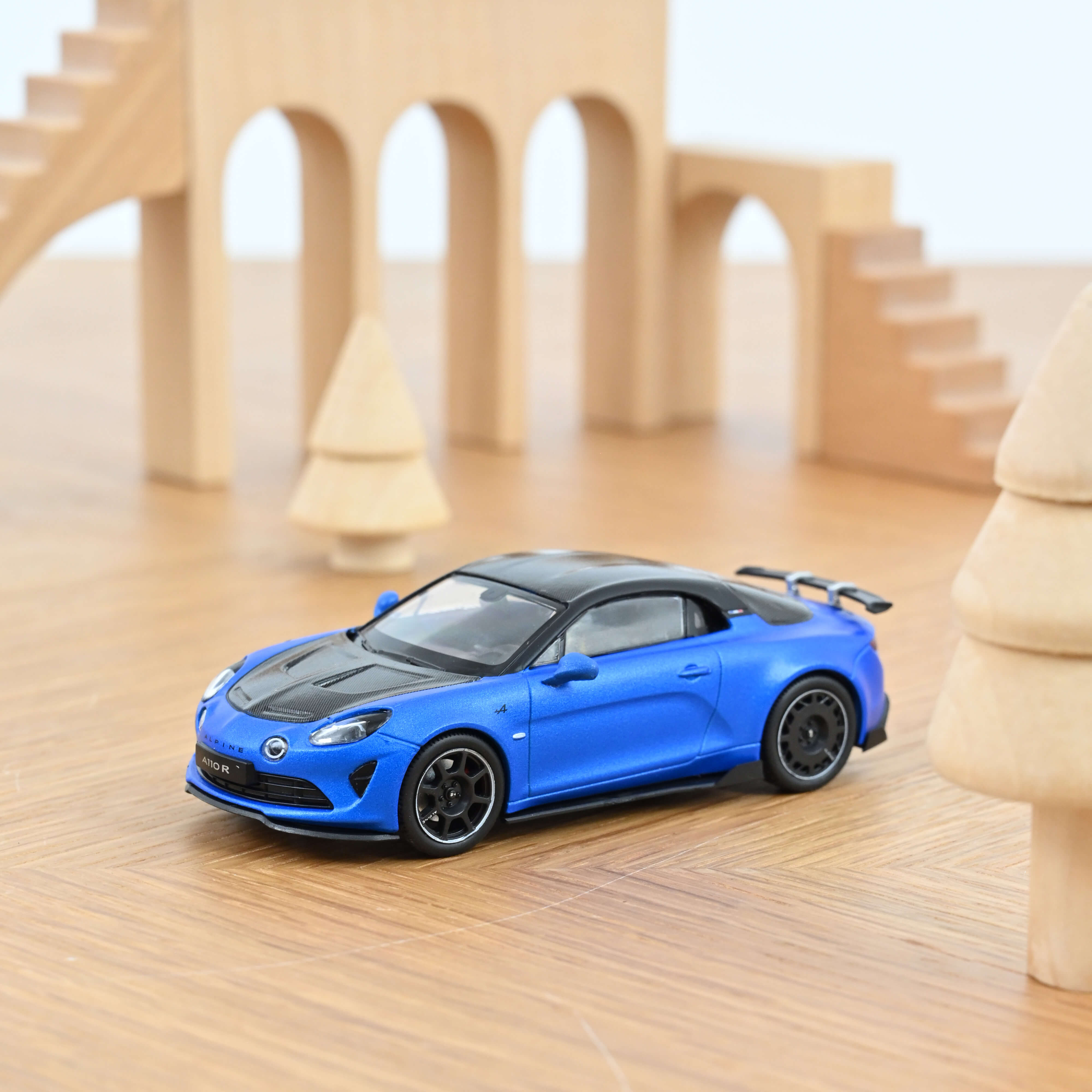 Alpine A110 R 2023 Matt Alpine Blue 1:43