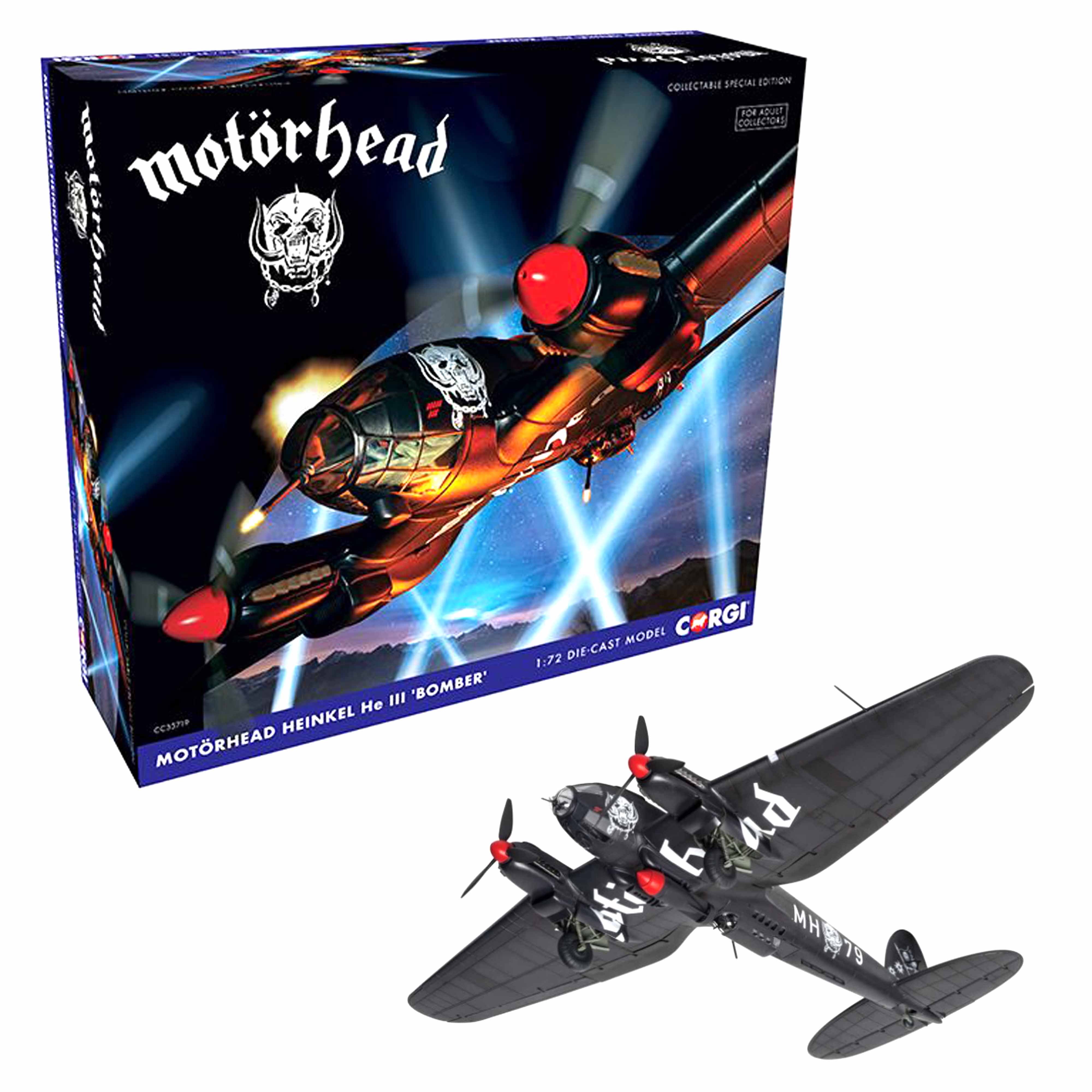 Heinkel HEIII 'Bomber' Motorhead cover 1:50
