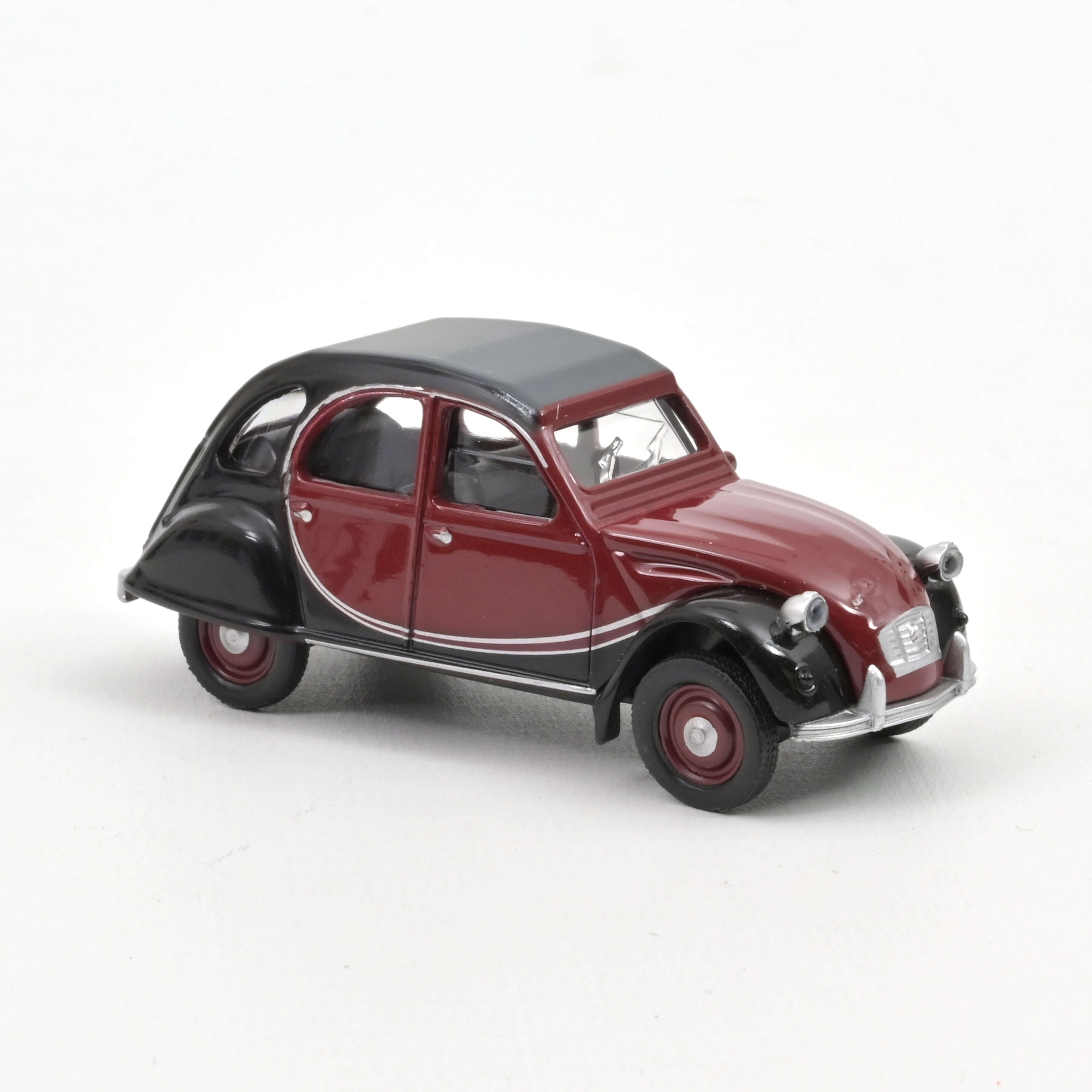 Citroën 2CV Charleston 1982 Delage Red and Black 1:54