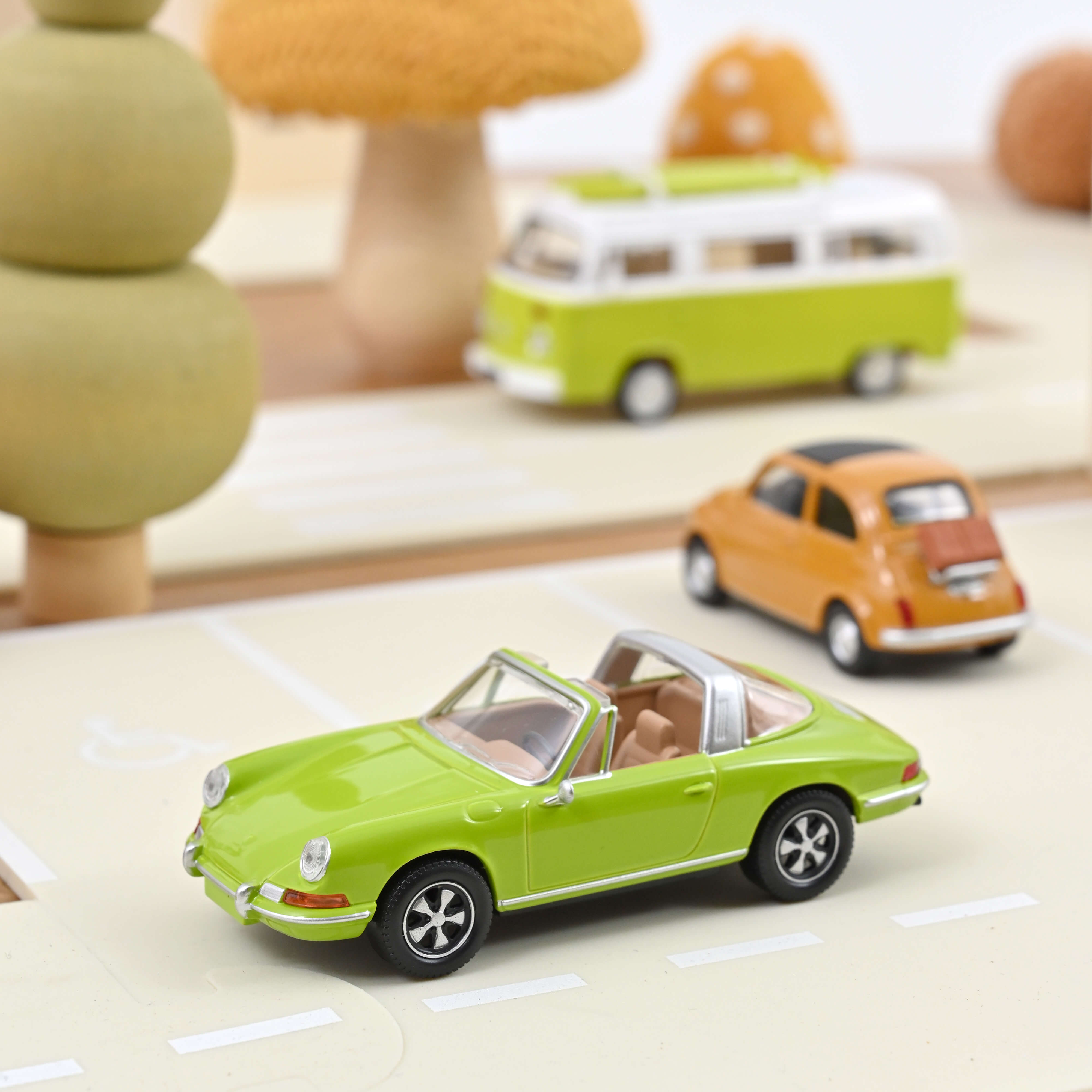 Porsche 911 Targa 1969  Green Jet-car 1:43