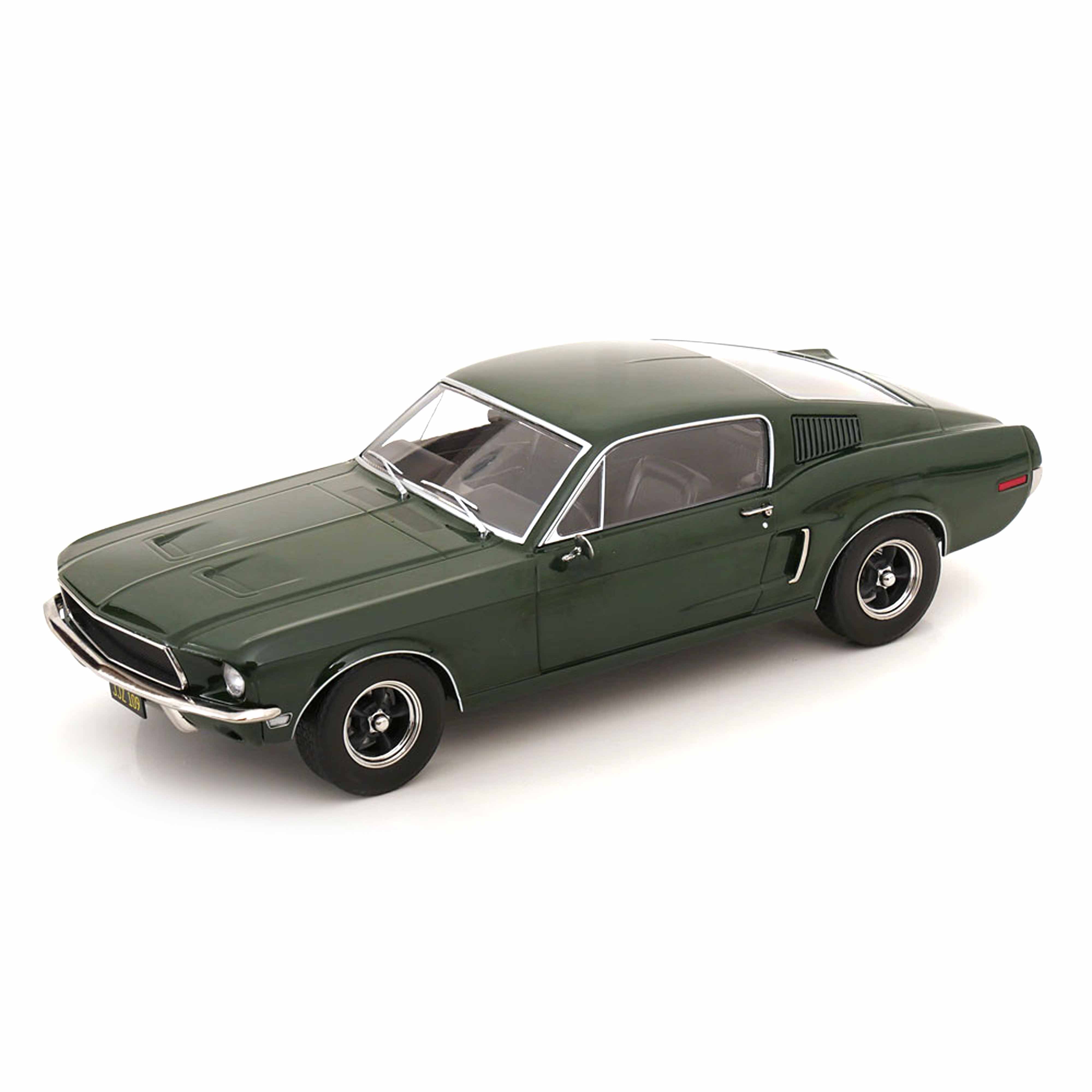 Ford Mustang Fastback GT 1968 Dark Green Bullit 1:18