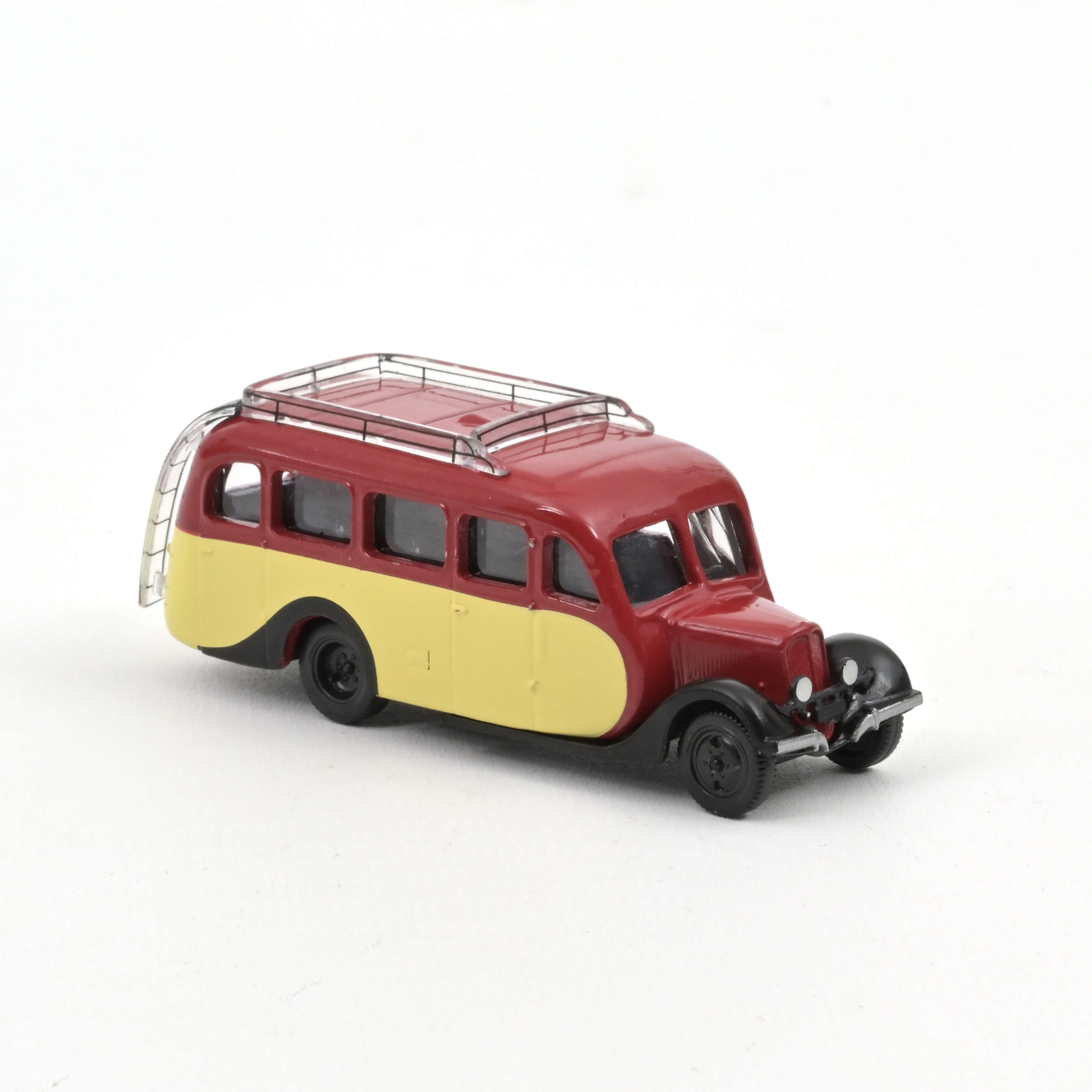 Citroën U23 Autocar 1947 Red and Yellow 1:87