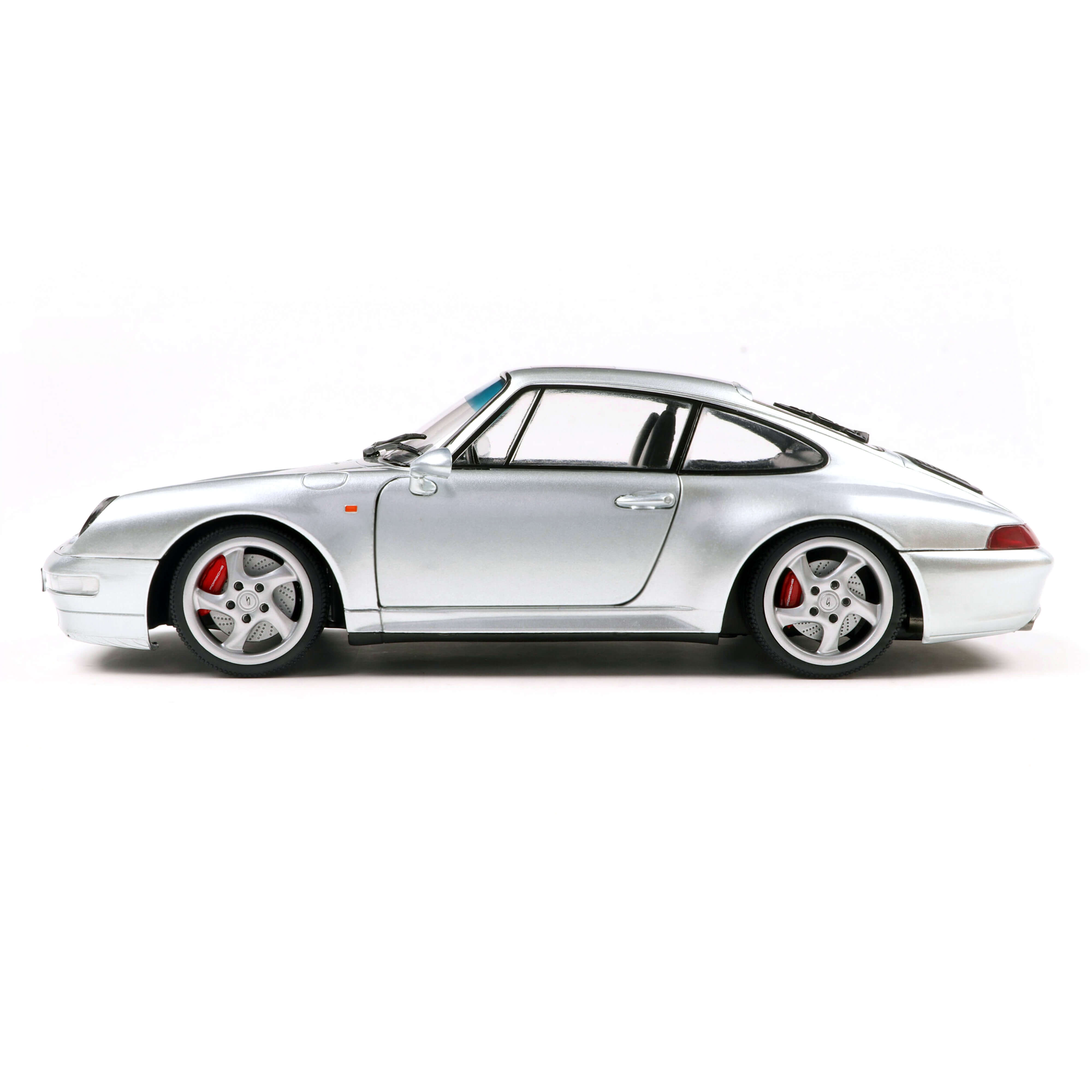 Porsche 911 (993) 4S Polar Grey 1996 1/18