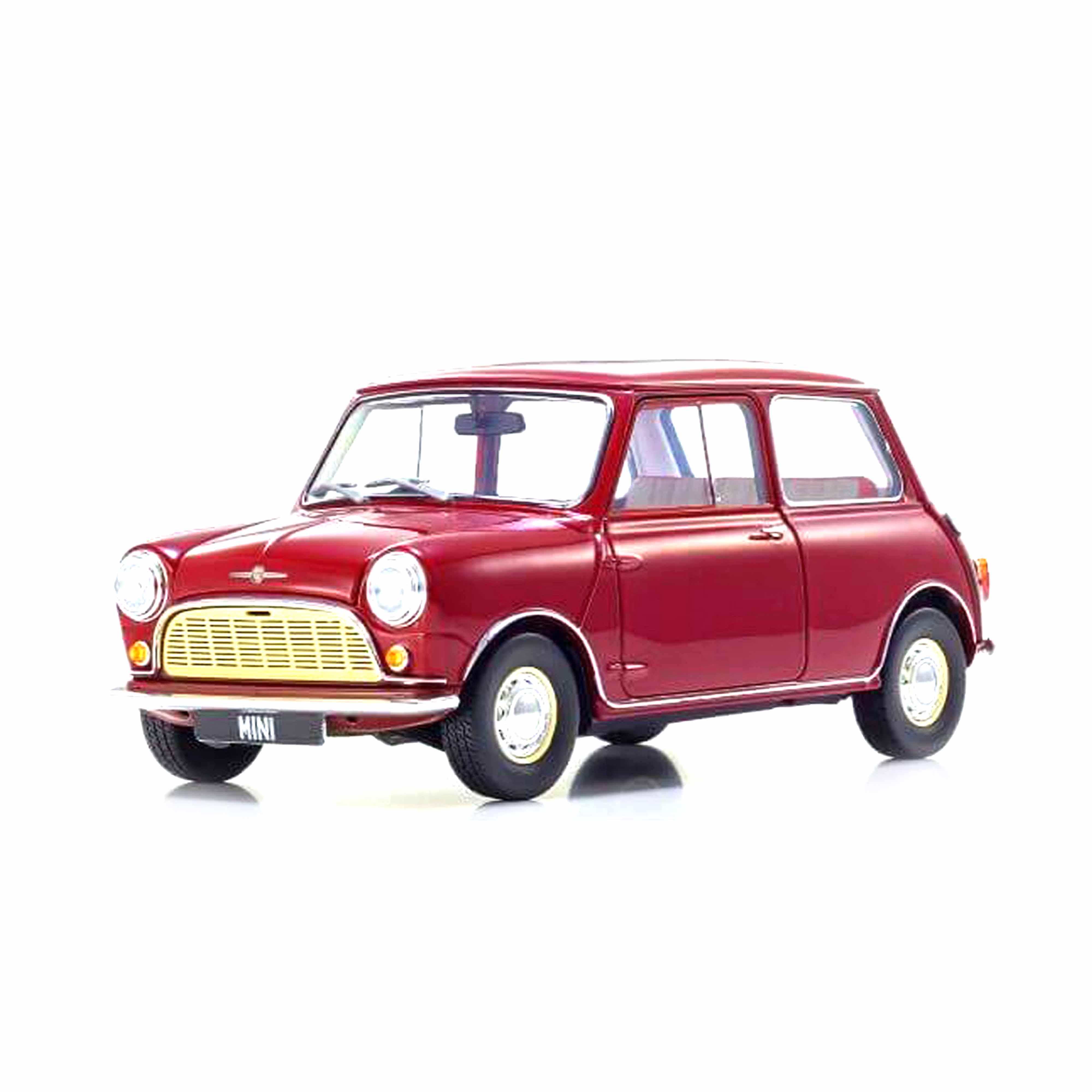 Morris Mini Mirror Cherry Red 1:18