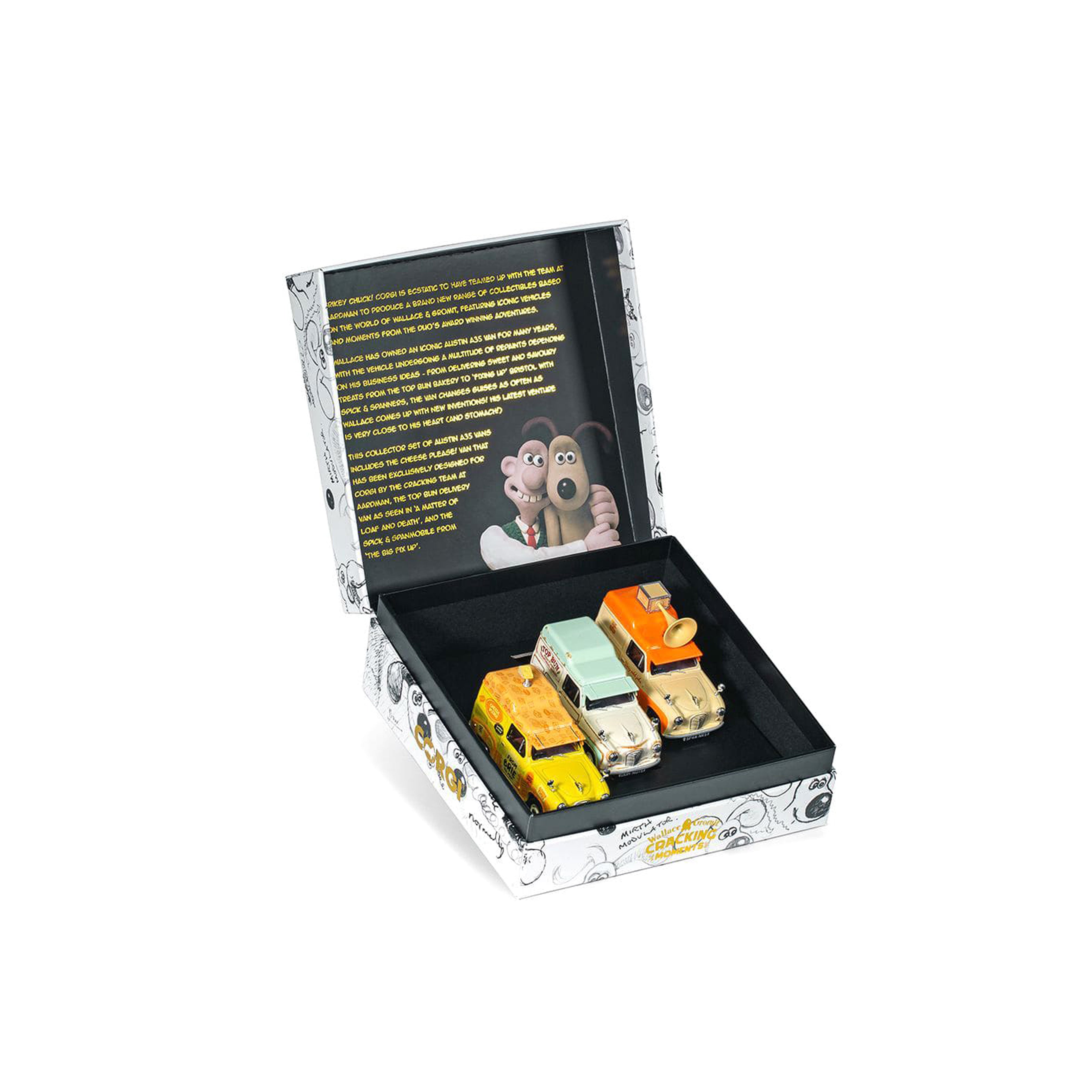 Austin A35 Van Collection Cheese Please! - Wallace and Gromit 1:43