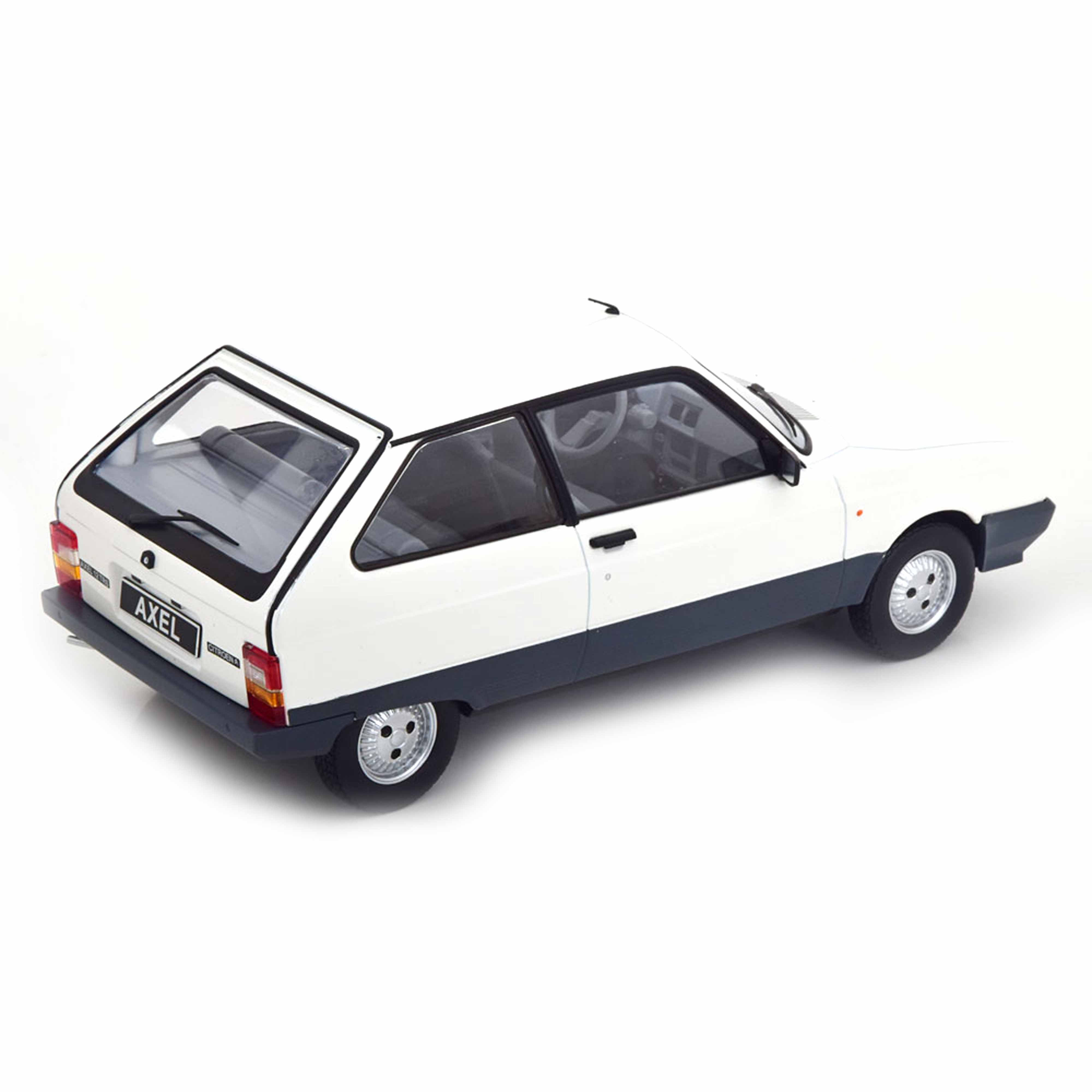 Citroën Axel 12 TRS 1990 White 1:18