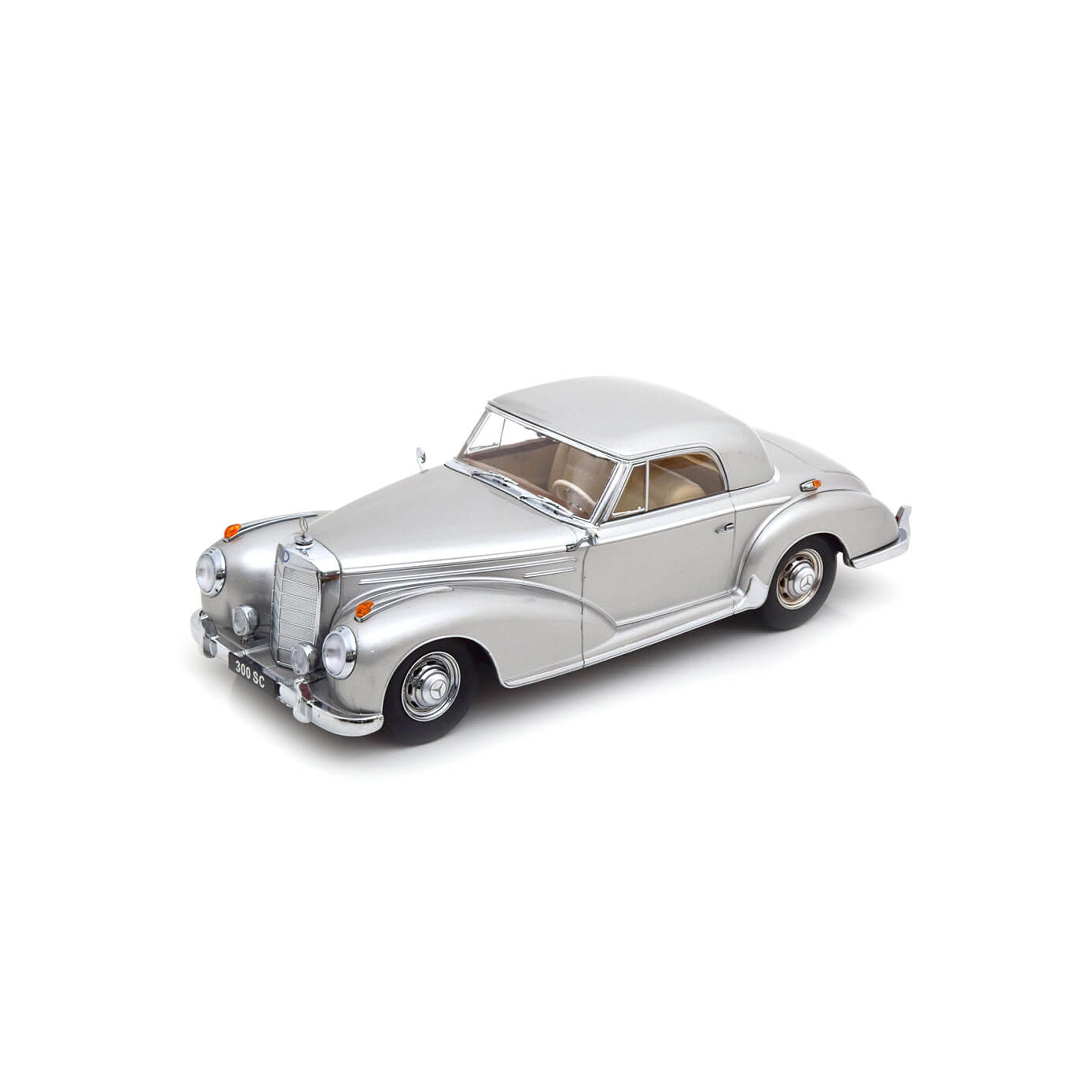 Mercedes 300 SC W188 Coupe 1955 Silver 1:18