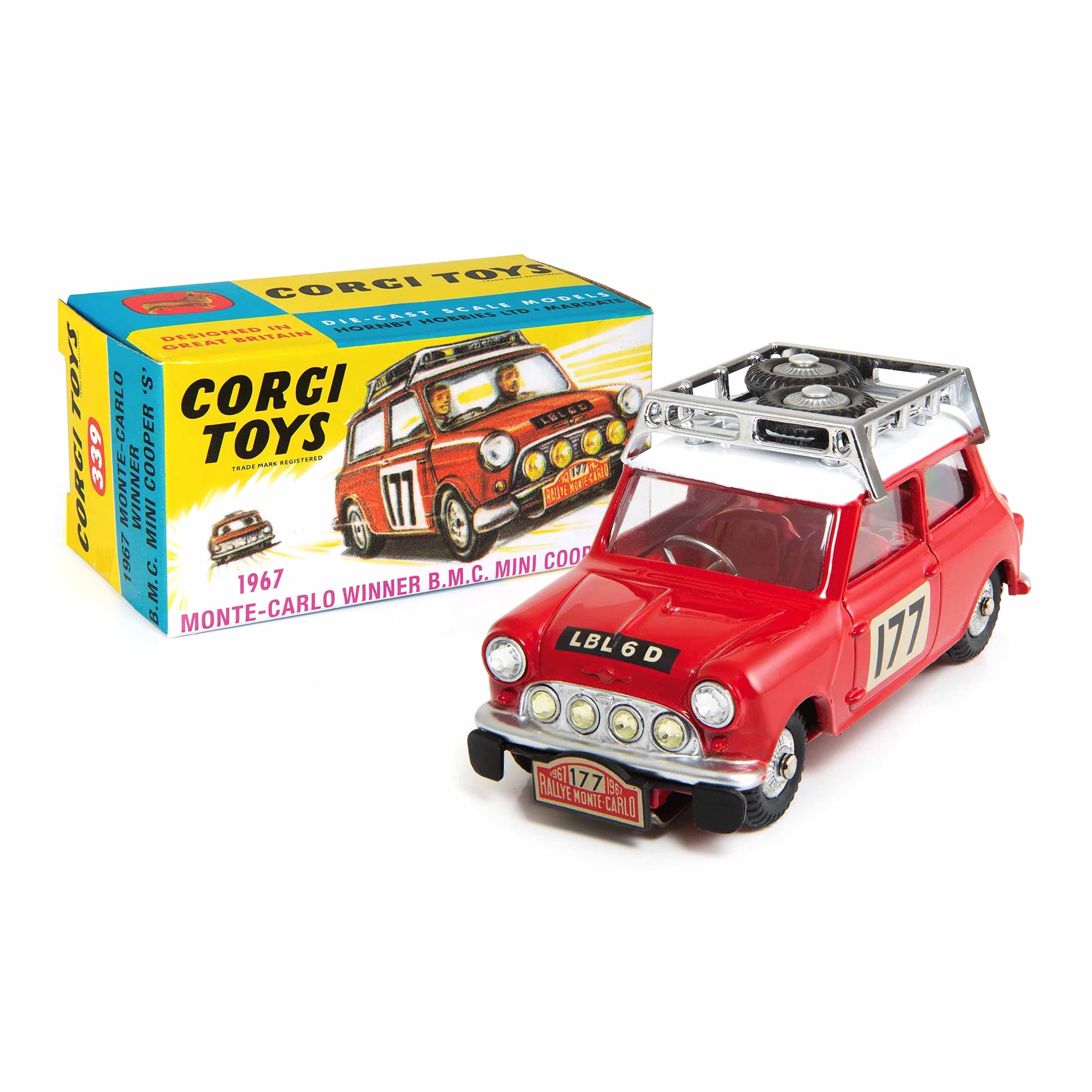 Mini Cooper S Winner Rally Monte Carlo 1967 1:45 - n°339