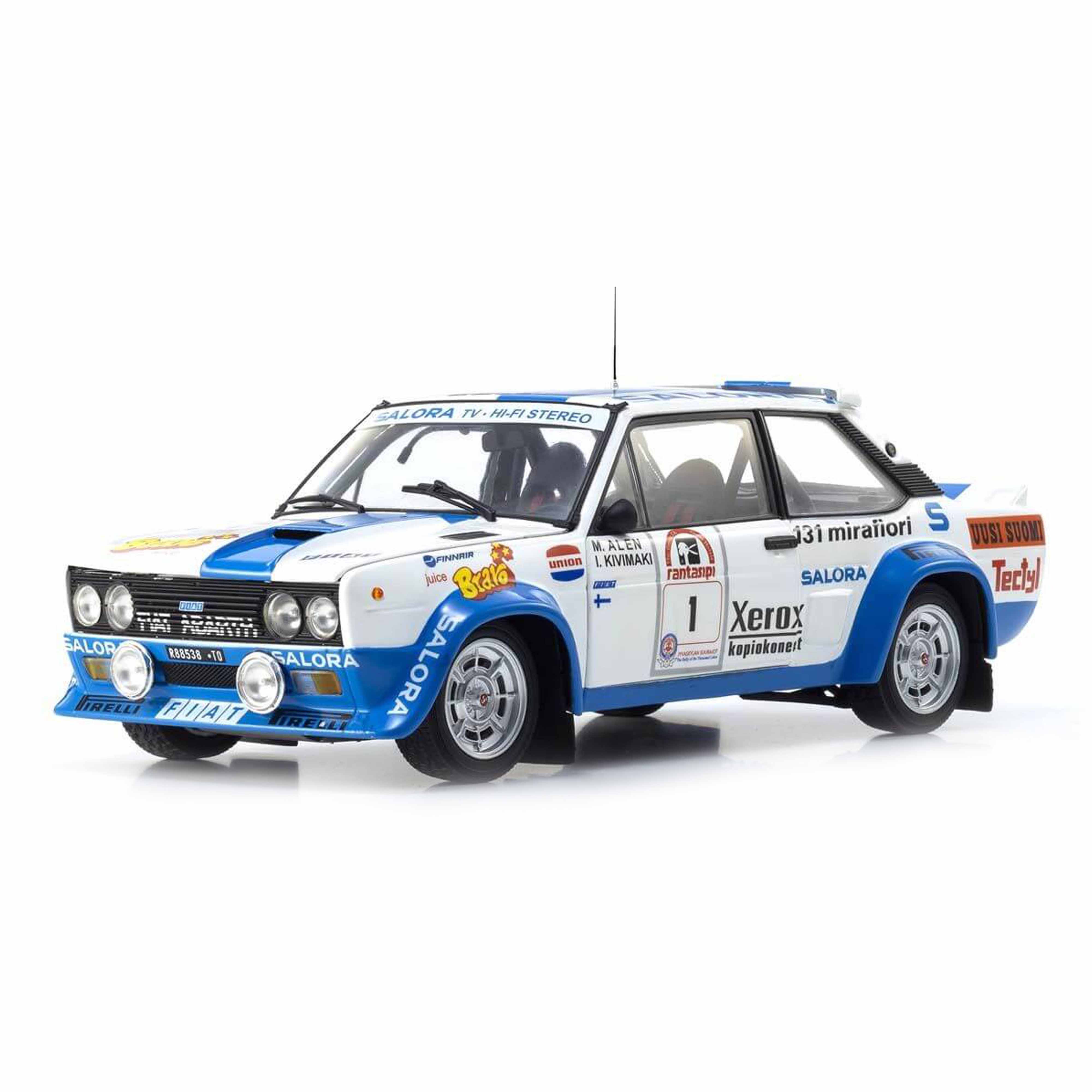 Fiat 131 Abarth 1980 1000 Lakes (N°1) Alen/Kivimaki Winner 1:18