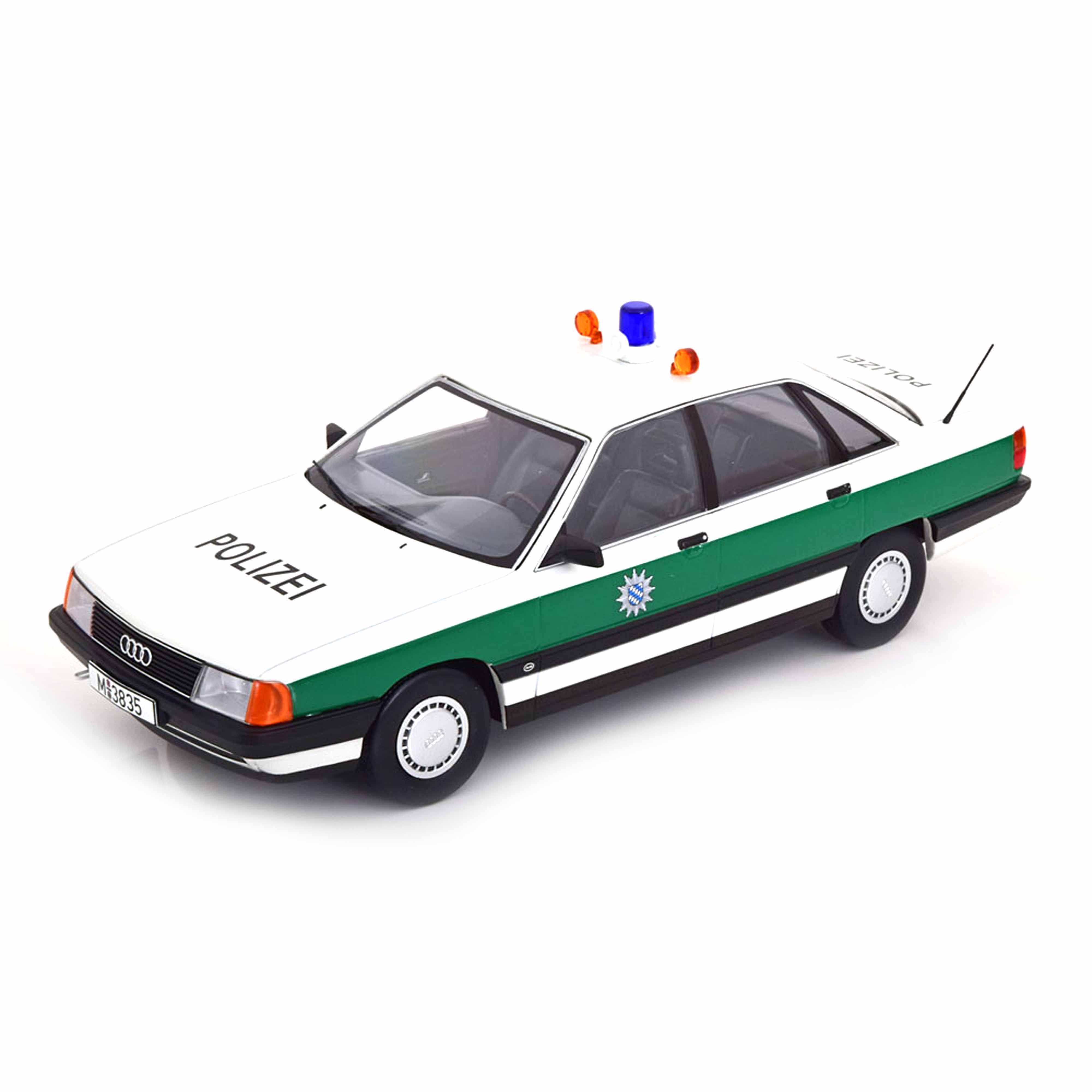 Audi 100 C3 1989 Polizei 1:18
