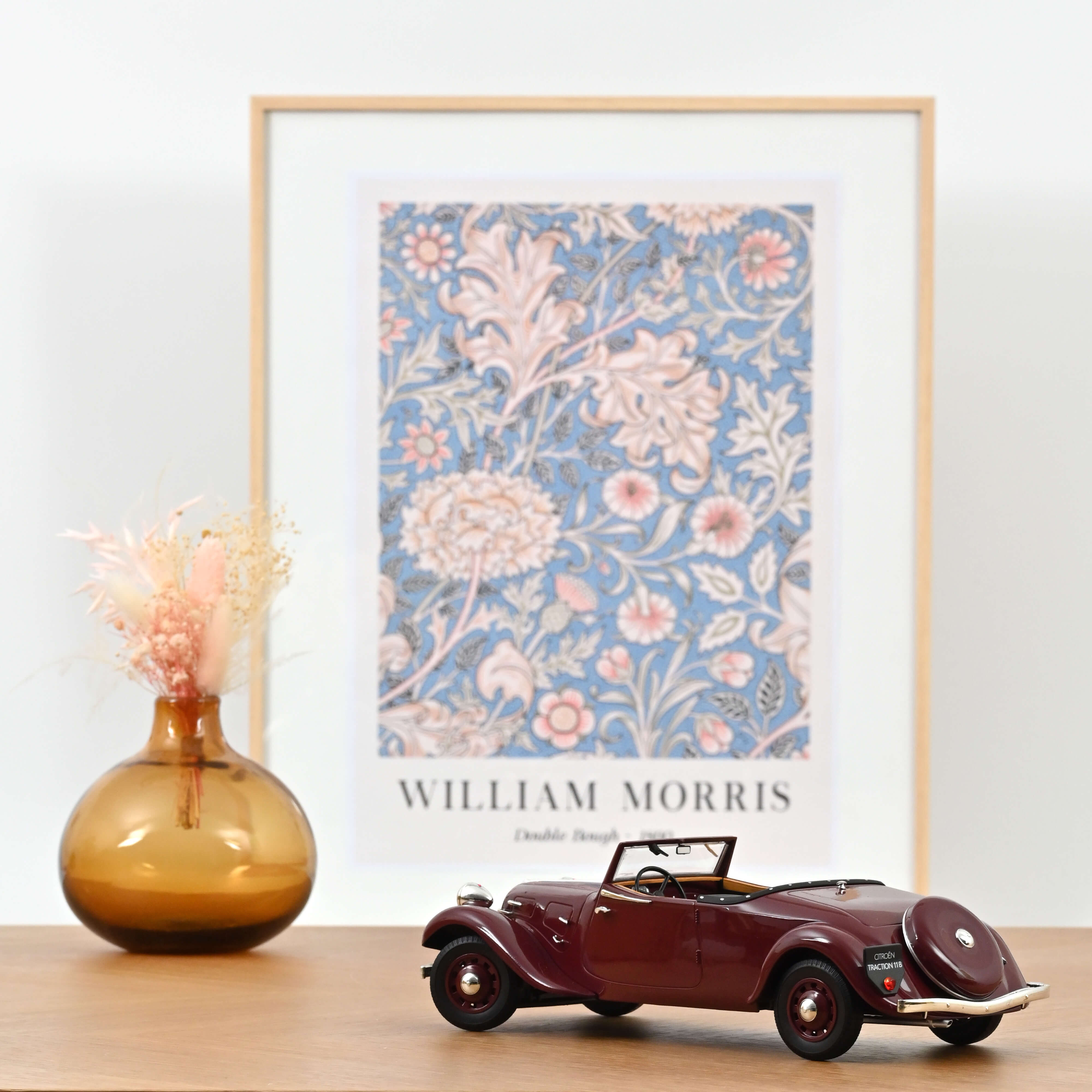 Citroën Traction Cabriolet 1938 Dark Red 1:18