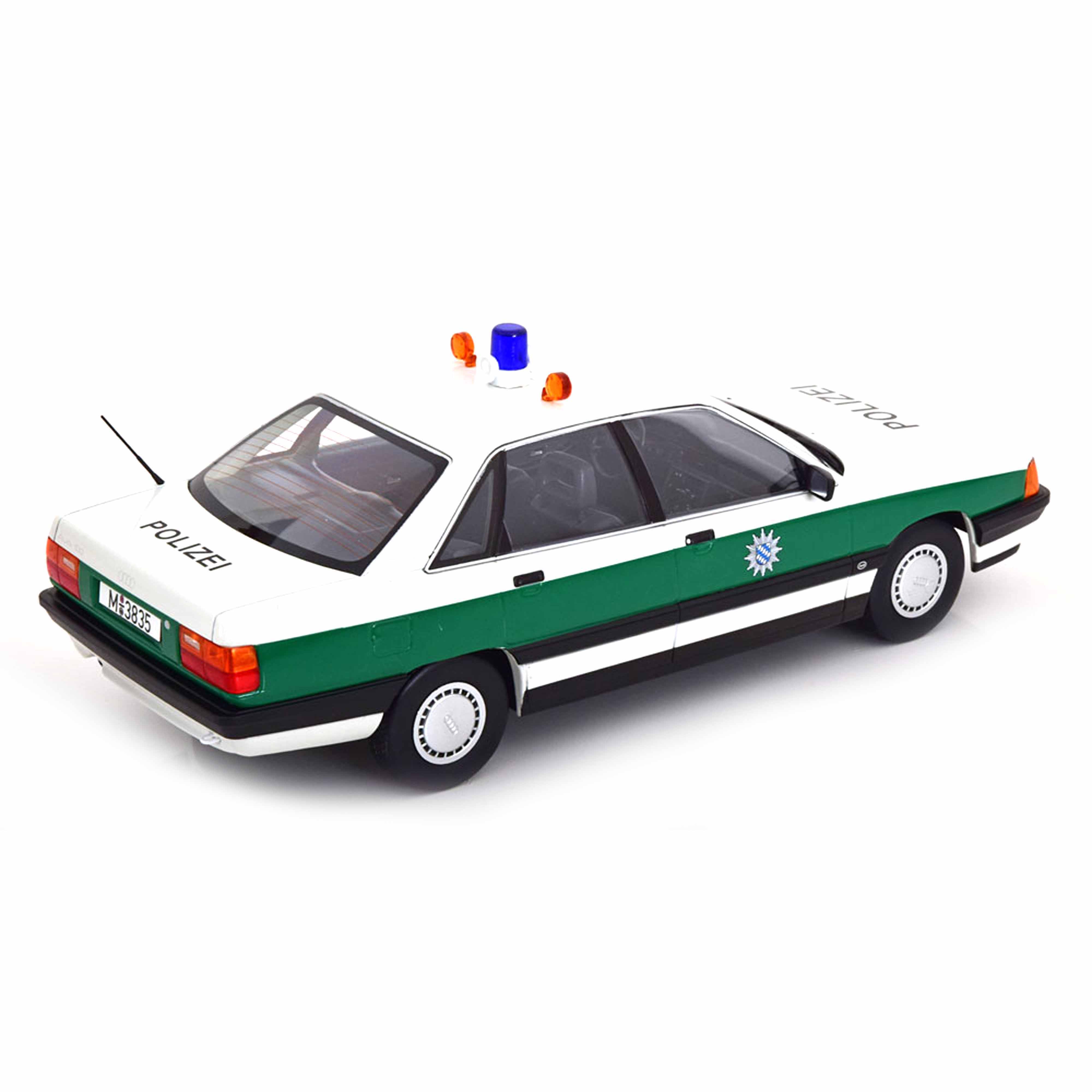 Audi 100 C3 1989 Polizei 1:18