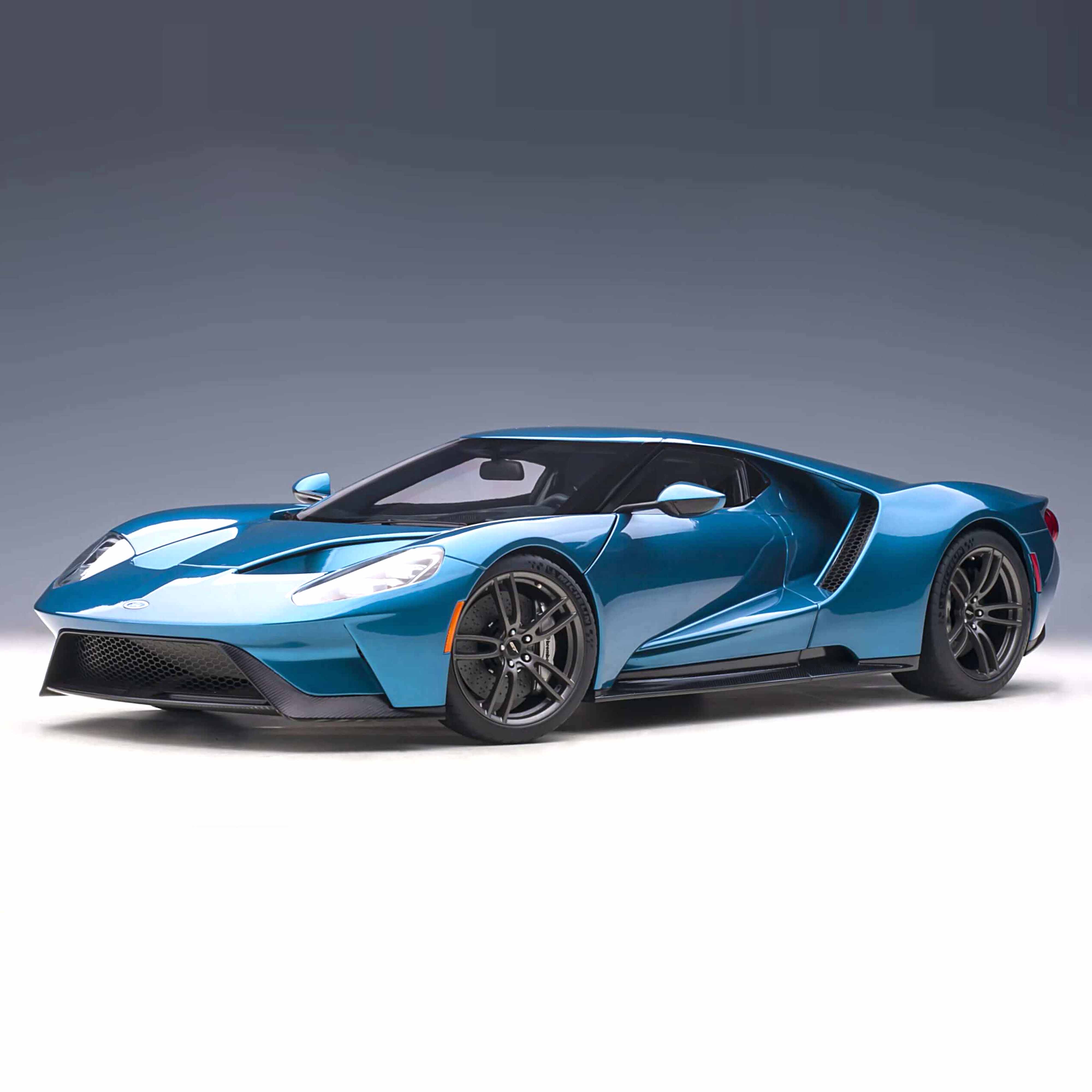 Ford GT 2017 Liquid Blue 1:12
