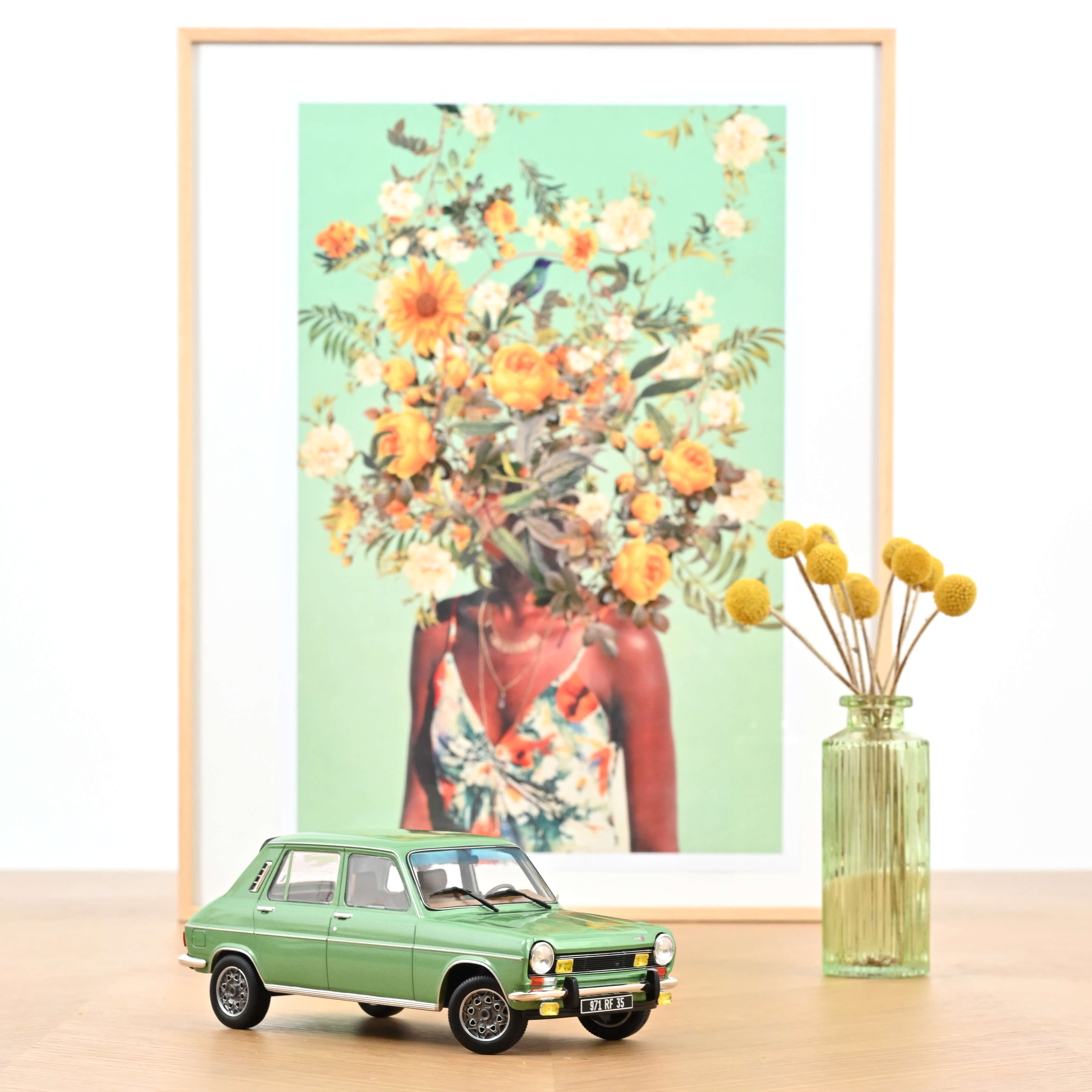 Simca 1100 Ti 1975 Adriatique Green Metallic 1:18 - 300pcs