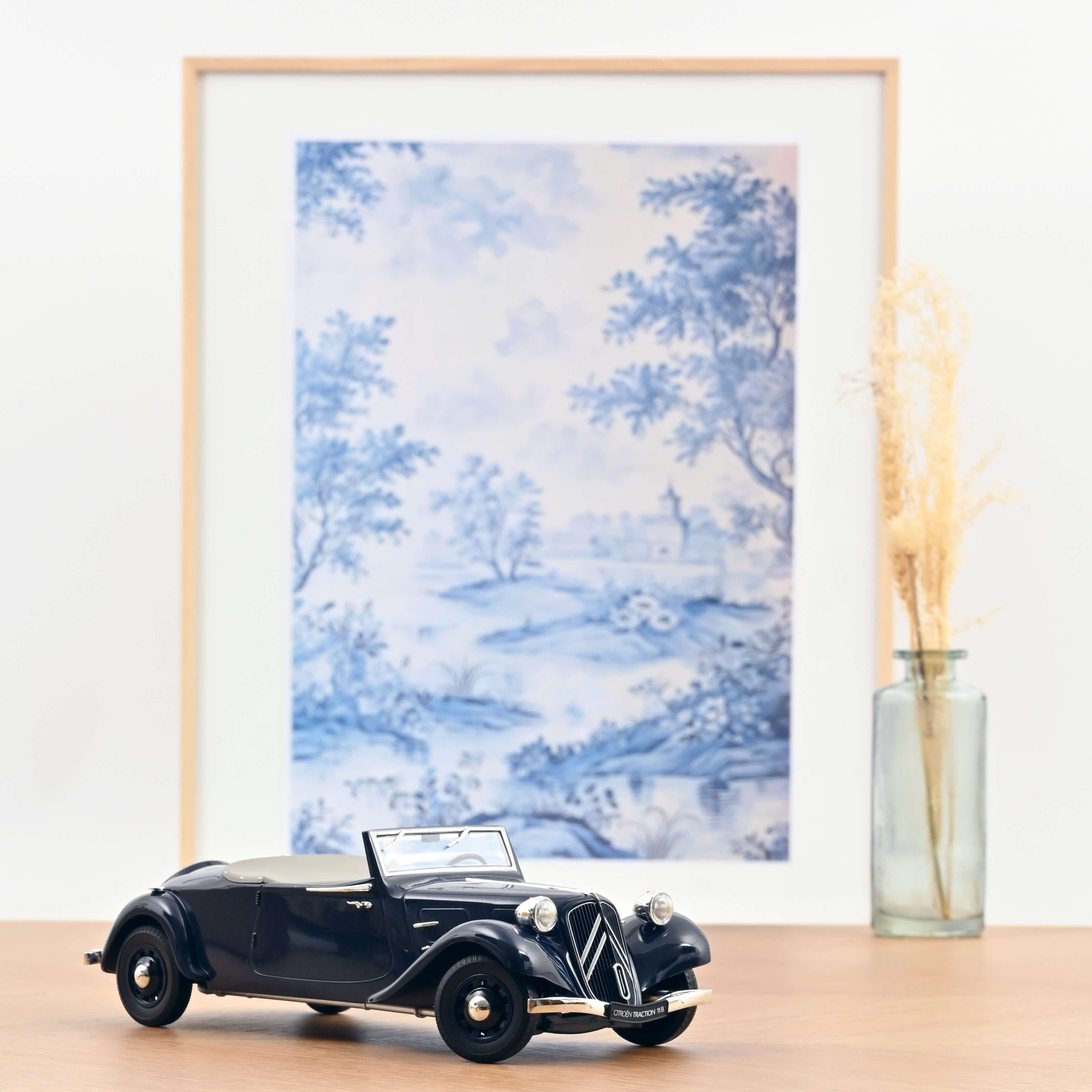 Citroën Traction Cabriolet 1938 Dark Blue 1:18
