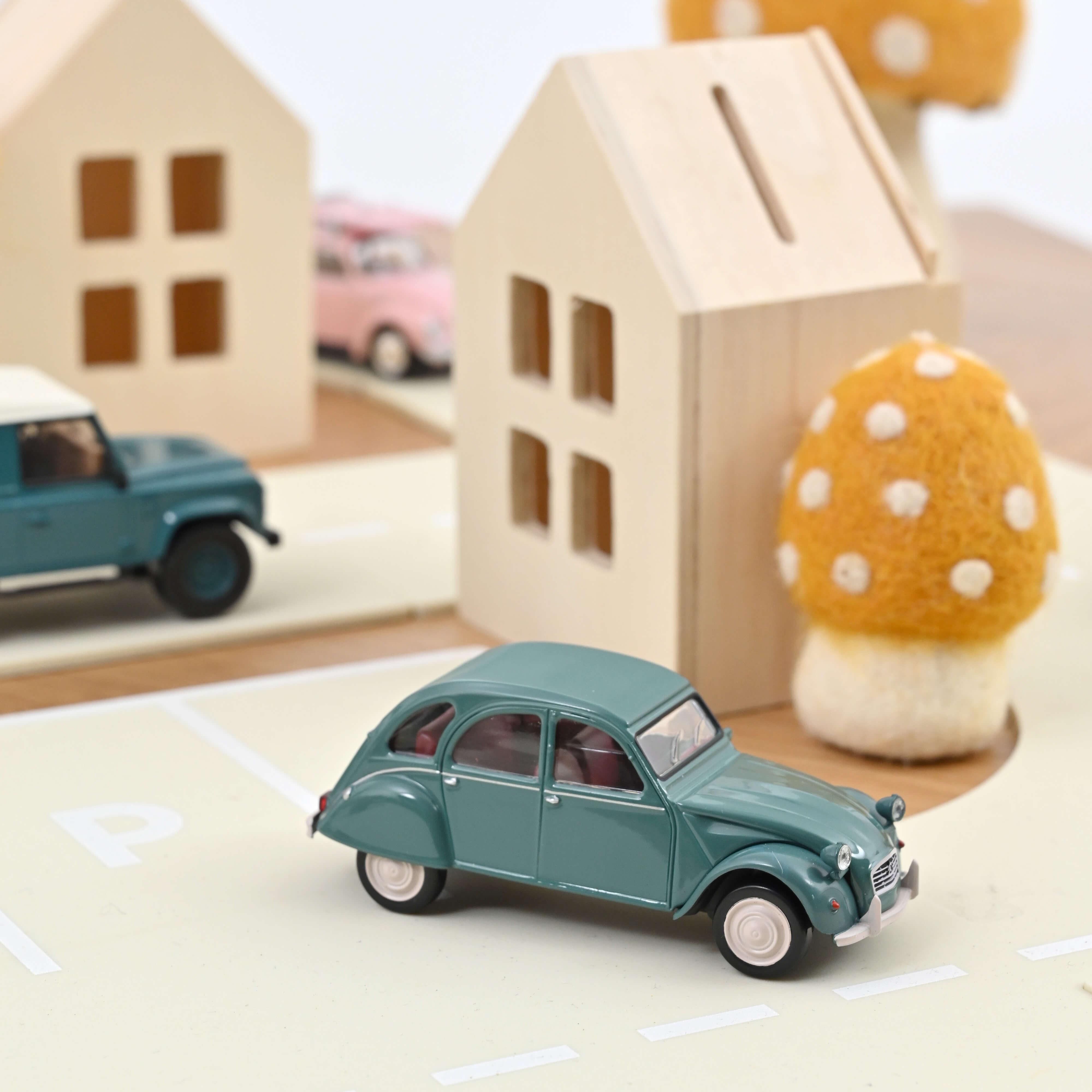 Citroën 2CV 1971 Agave Green Jet-car 1:43