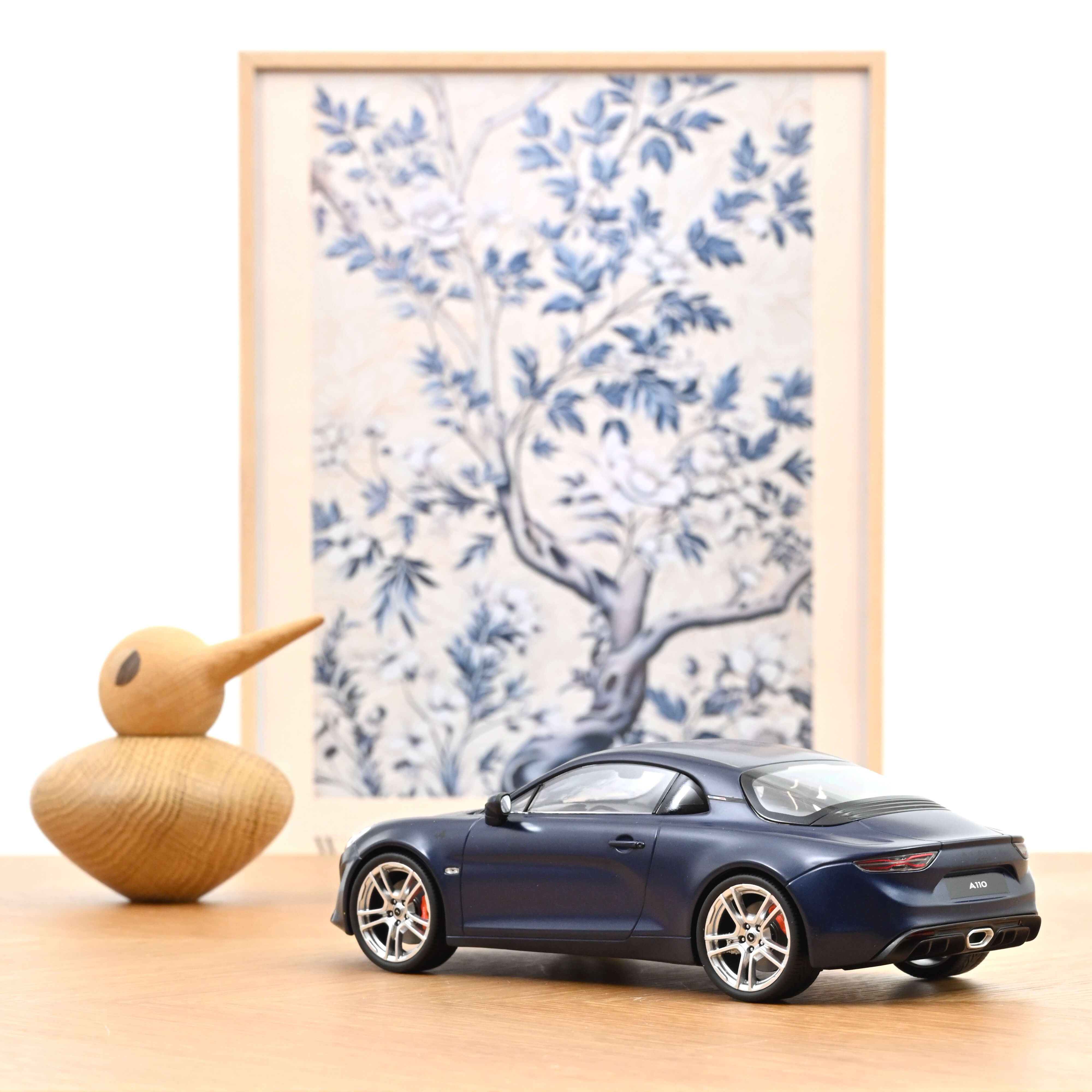 Alpine A110 S 2025 Matte Storm Blue 1:18