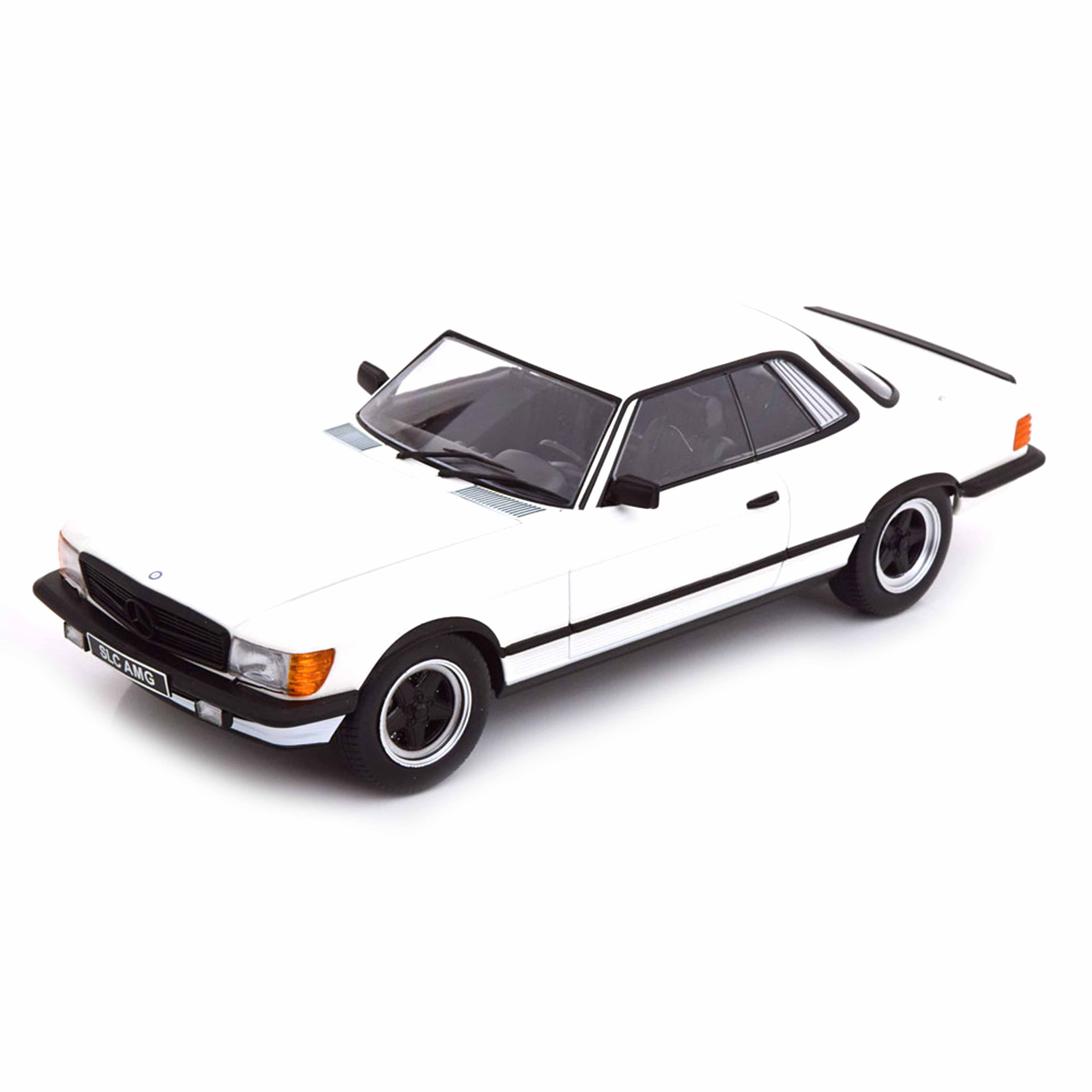 Mercedes 500 SLC 6.0 AMG C107 1985 White/Matt black 1:18