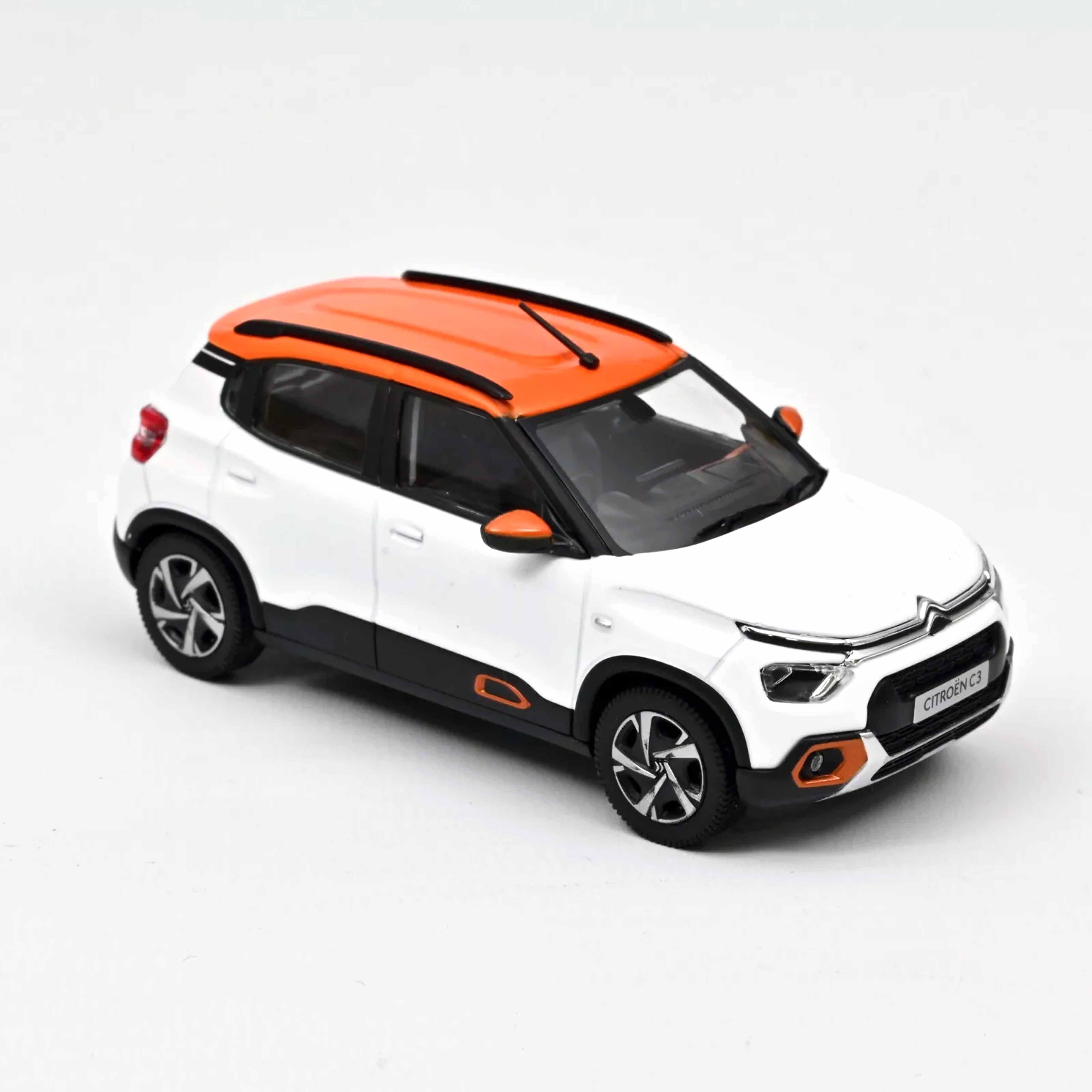 Citroën CC21 India 2021 White&Orange roof 1:43